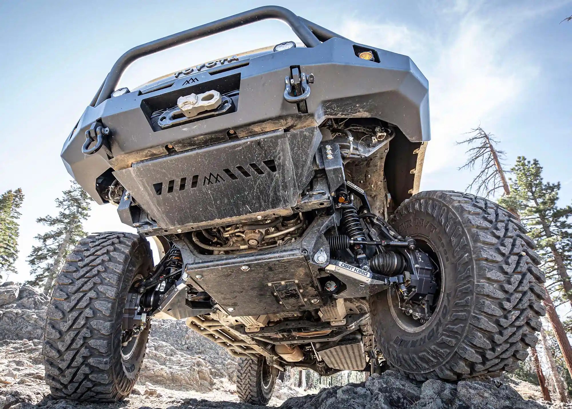 Toyota 4Runner 5th Gen (2010 - 2024) Aluminum Connector Skid Plate - Spirit of 1876 - Backwoods Adventure Mods