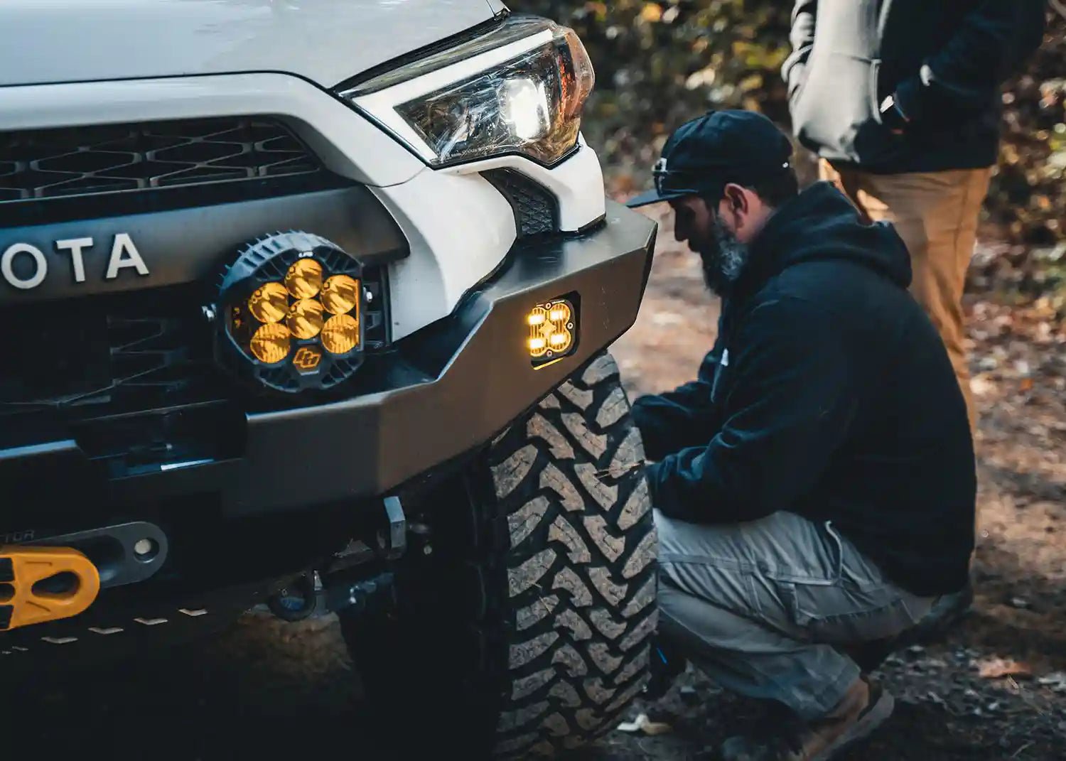 Hi - Lite Overland Toyota 4Runner Front Bumper 5th Gen (2010 - 2024) [No Bull Bar] - Spirit of 1876 - Backwoods Adventure Mods