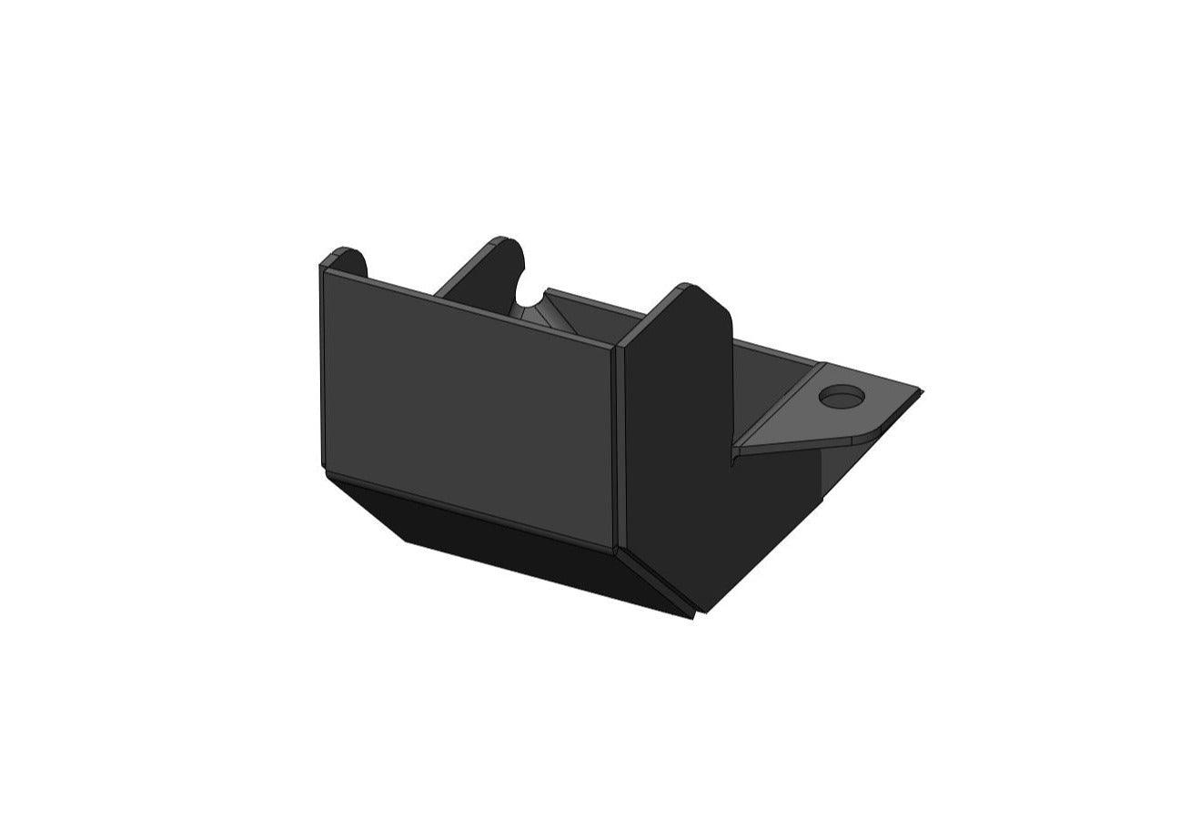 Toyota 5th Gen 4Runner Windshield Fluid Reservoir Guard Skid (2010 - 2024) - Spirit of 1876 - Backwoods Adventure Mods