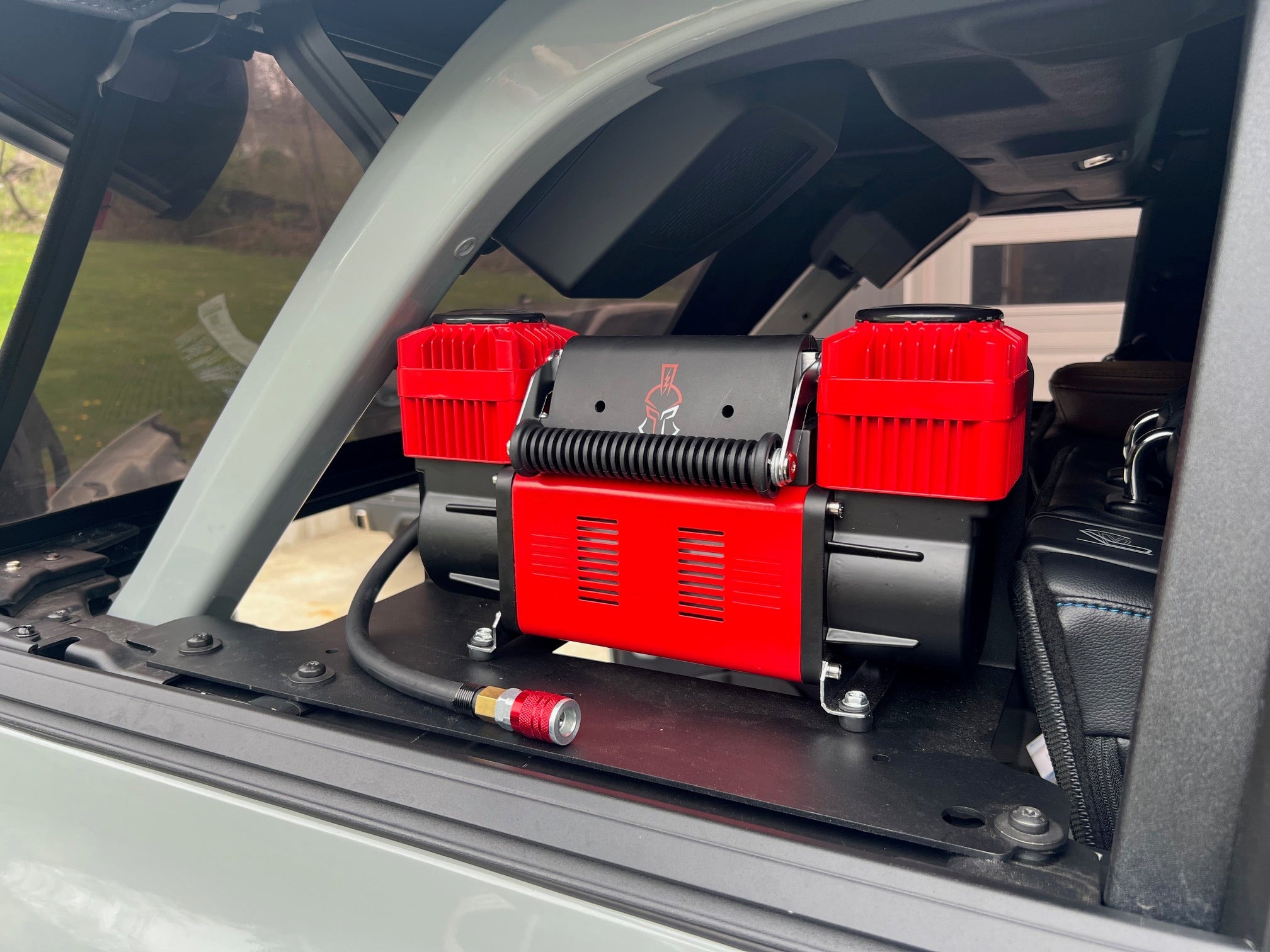 Thor's Lightning Refuge MOLLE Portable Air Compressor Mount for 6th Generation Ford Bronco 4 - Door 2021 - Present - Spirit of 1876Thor's Lightning Air Systems