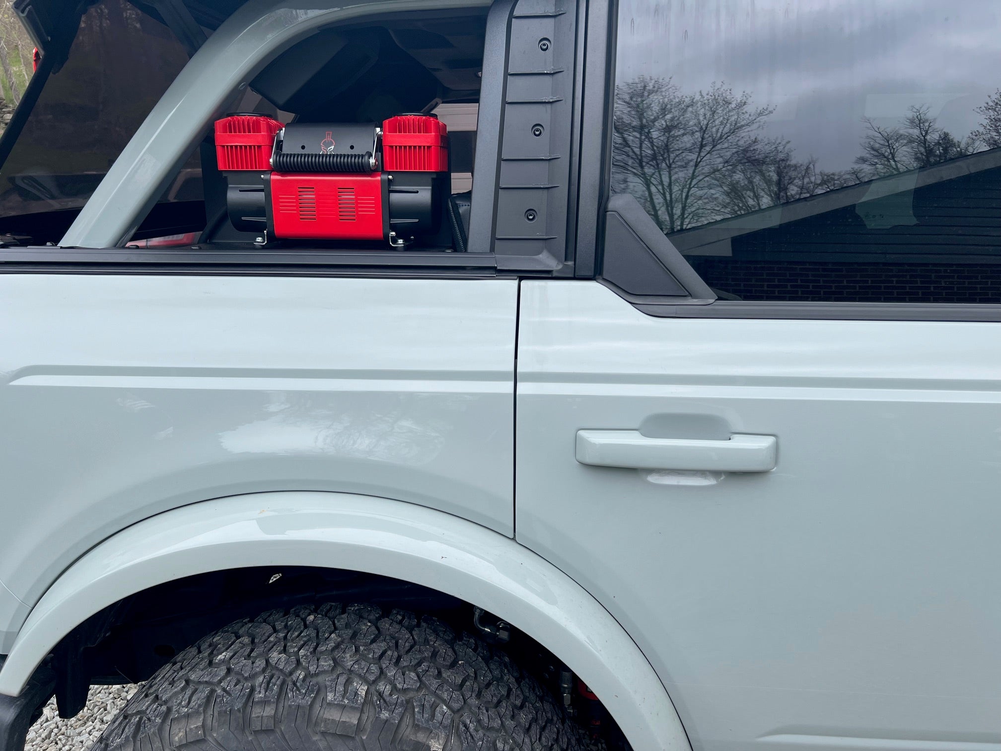 Thor's Lightning Refuge MOLLE Portable Air Compressor Mount for 6th Generation Ford Bronco 4 - Door 2021 - Present - Spirit of 1876Thor's Lightning Air Systems