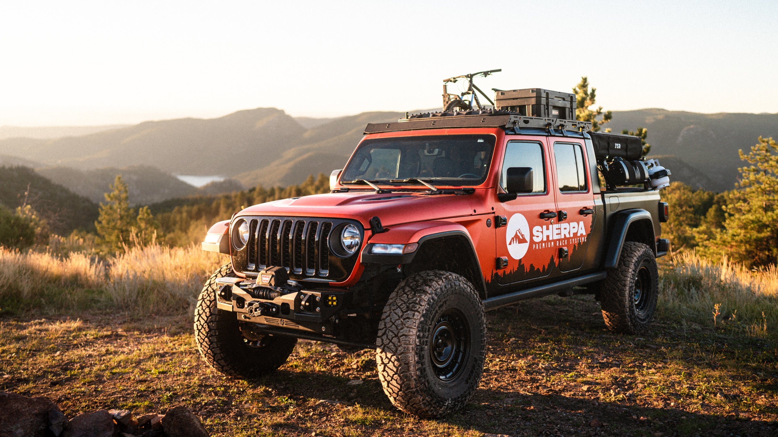 The Sunlight (Jeep Gladiator JT Roof Rack) - Sherpa Equipment Company
