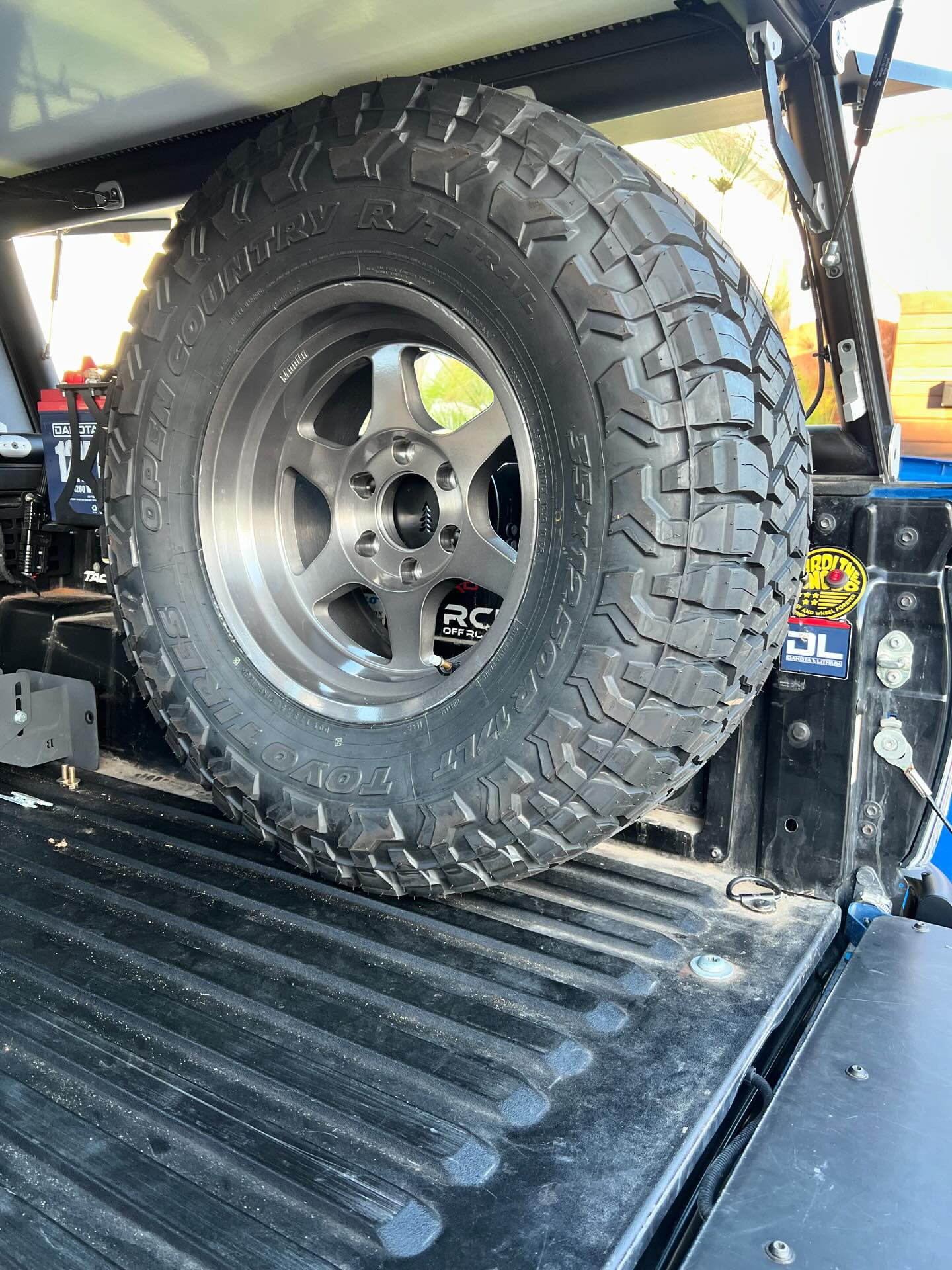 Shoe Rack V2 - Tacoma / Tundra Truck Bed Spare Mount (PRE-SALE)