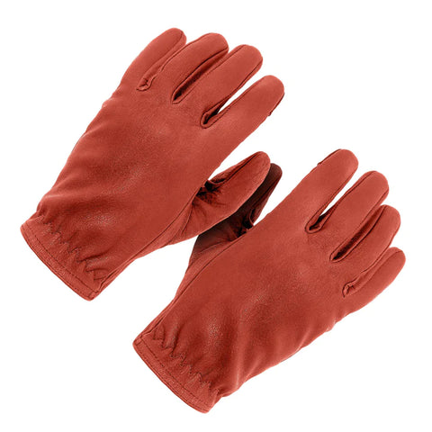Maroon Bell Outdoor THE BUFFALO LEATHER GLOVES - RANCH BURGUNDY