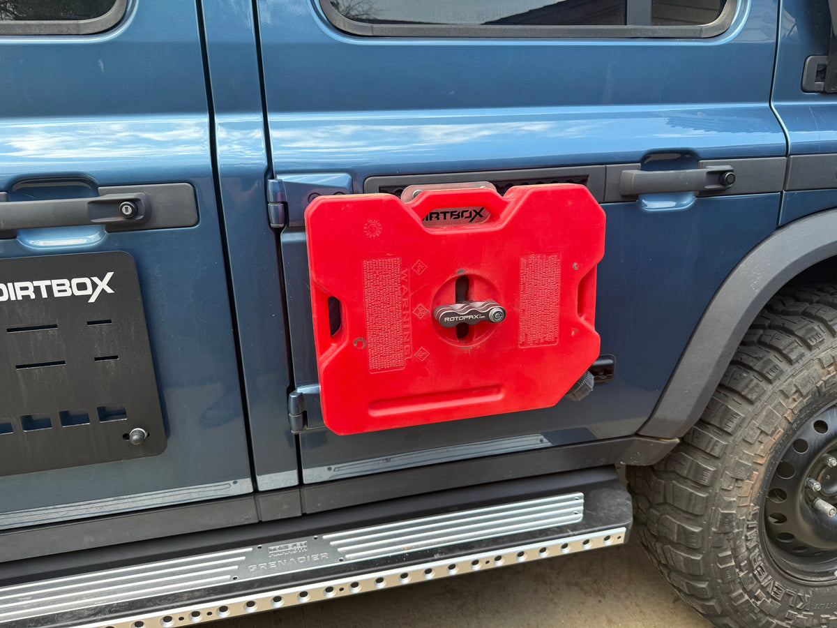 INEOS Grenadier & Quartermaster Side Door RotopaX Mount