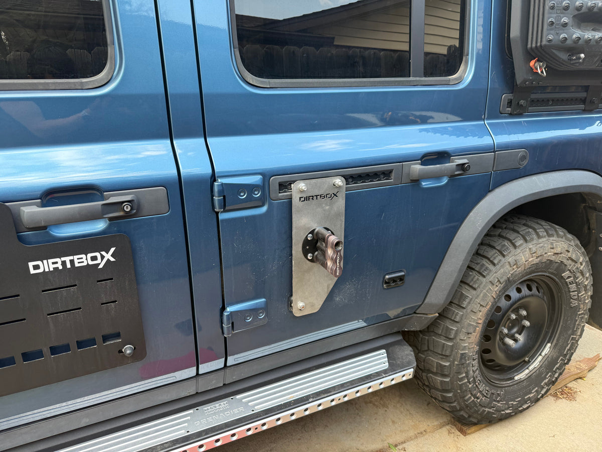 INEOS Grenadier & Quartermaster Side Door RotopaX Mount