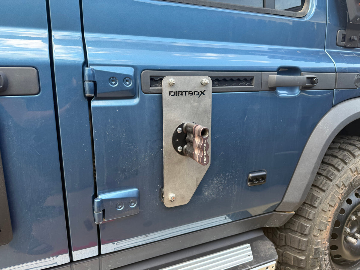 INEOS Grenadier & Quartermaster Side Door RotopaX Mount