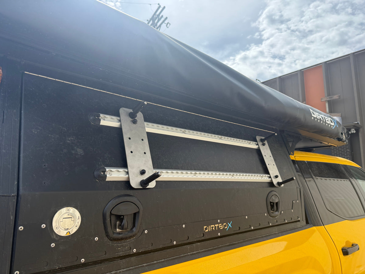 MAXTRAX Recovery Board L-Track Mount for Canopy Camper & Truck Topper