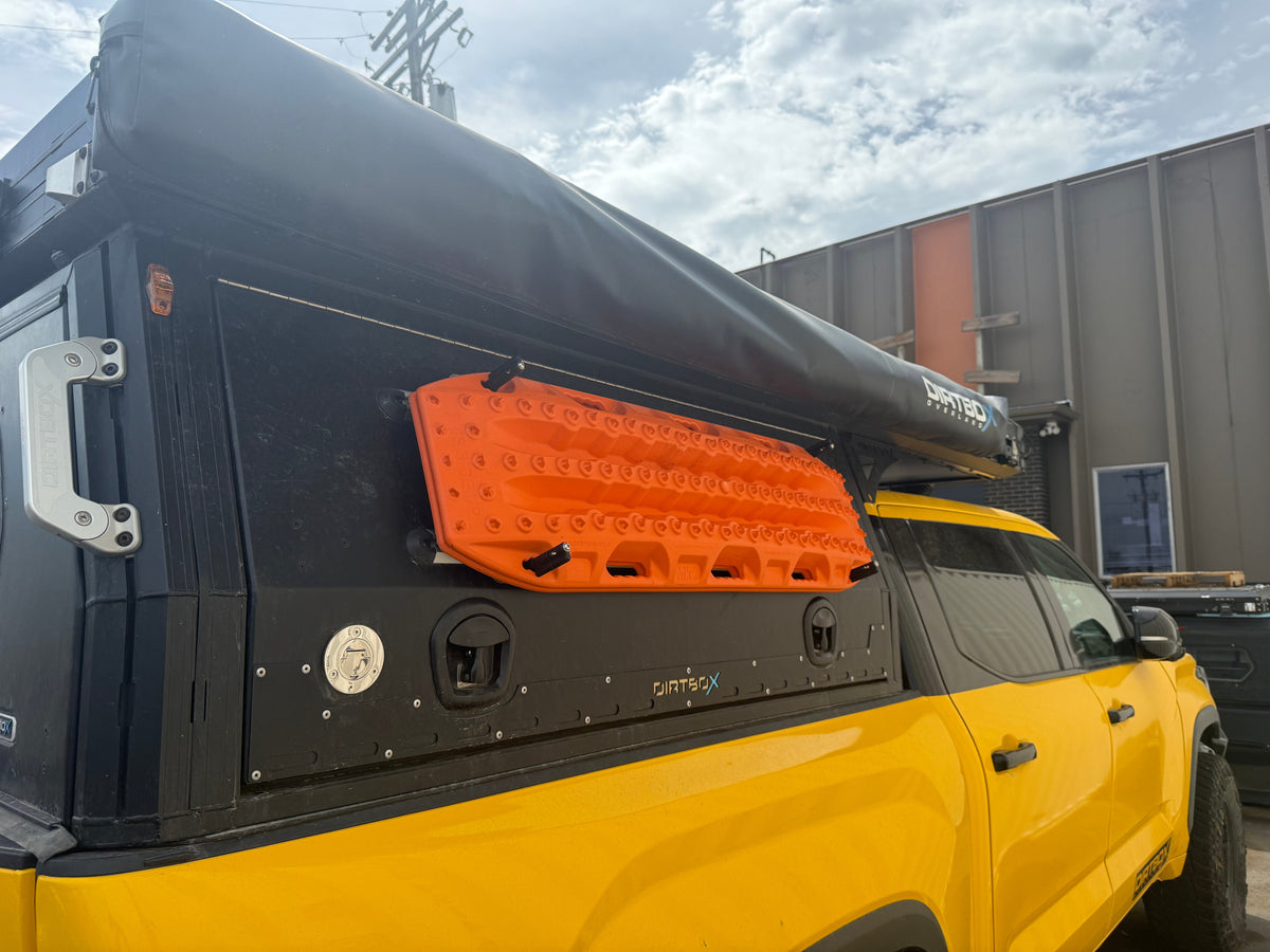 MAXTRAX Recovery Board L-Track Mount for Canopy Camper & Truck Topper