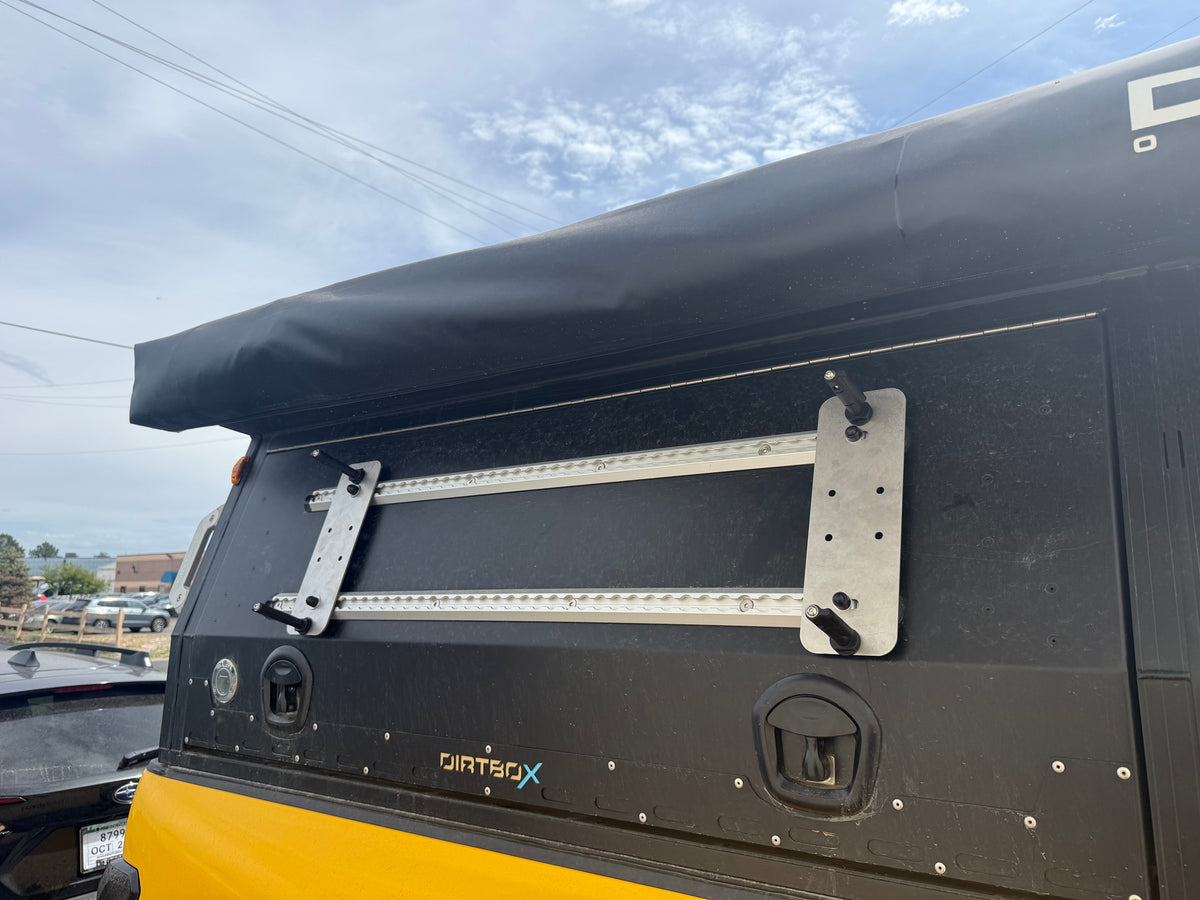 MAXTRAX Recovery Board L-Track Mount for Canopy Camper & Truck Topper