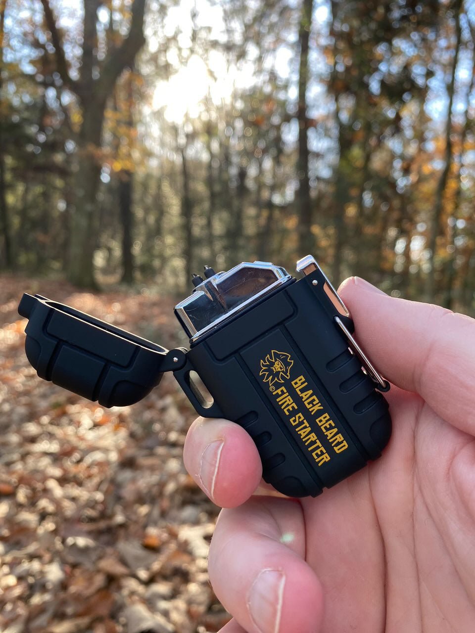 Black Beard Arc Lighter - Spirit of 1876 - Black Beard Fire Starters