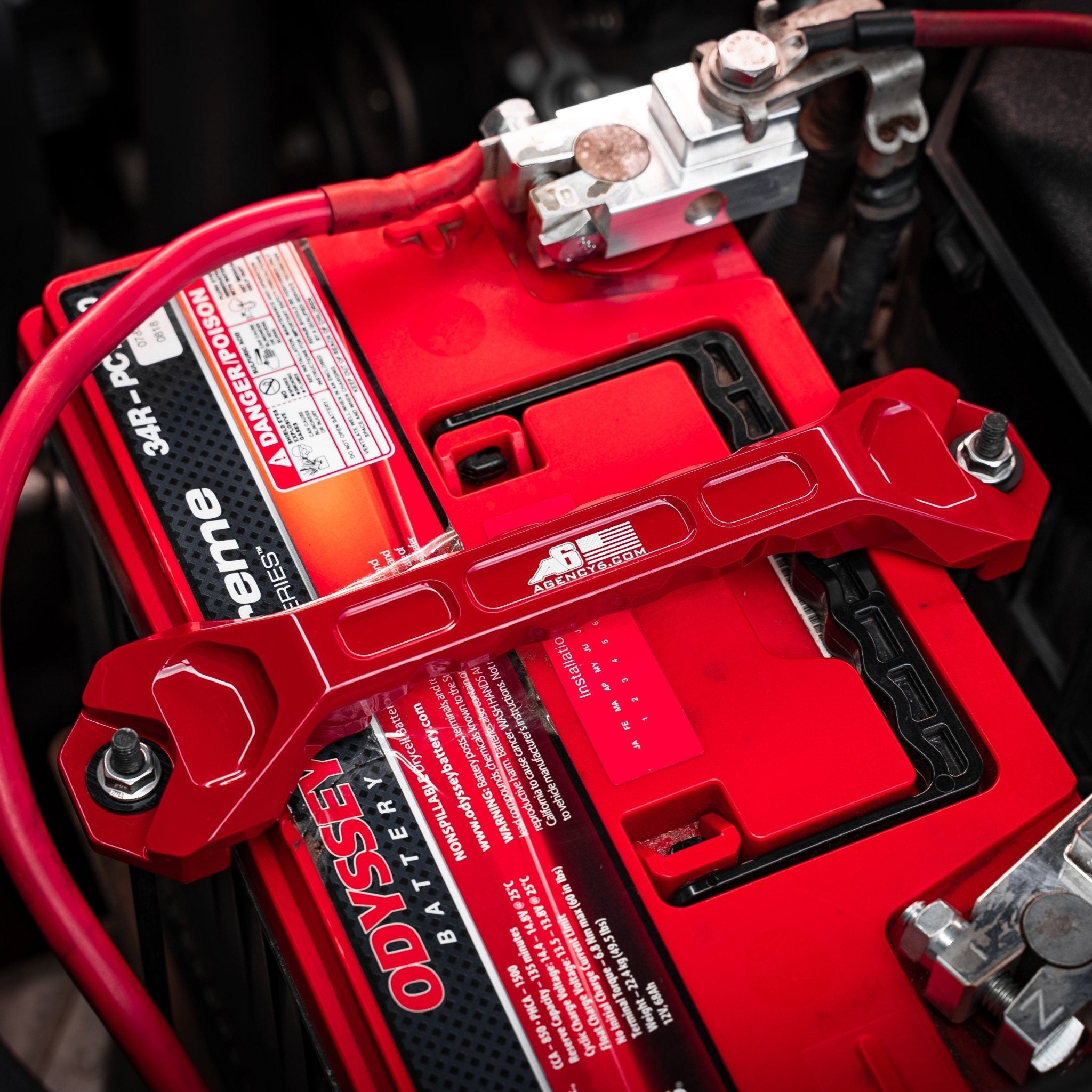 Toyota / Lexus Billet Battery Hold Down Bar - Spirit of 1876 - Agency6.com