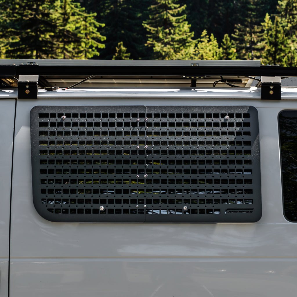 Ford E350 Drivers Side Window Molle GRIDS - Spirit of 1876 - Agency6.com
