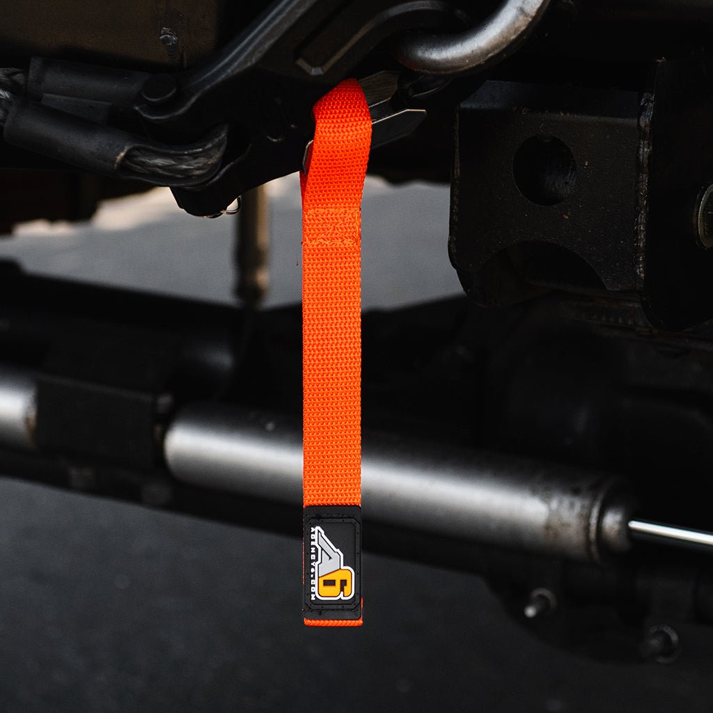A6™ WINCH HOOK Pull Strap - 1 inch wide - Spirit of 1876 - Agency6.com