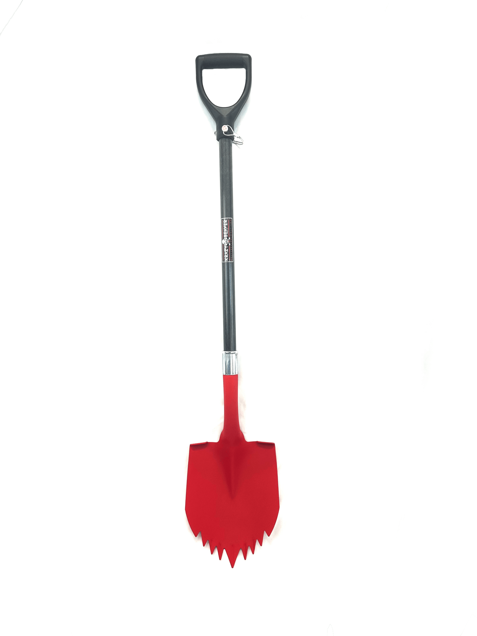 Krazy Beaver Shovel XL (Red Textured Head / Black Handle) - Spirit of 1876