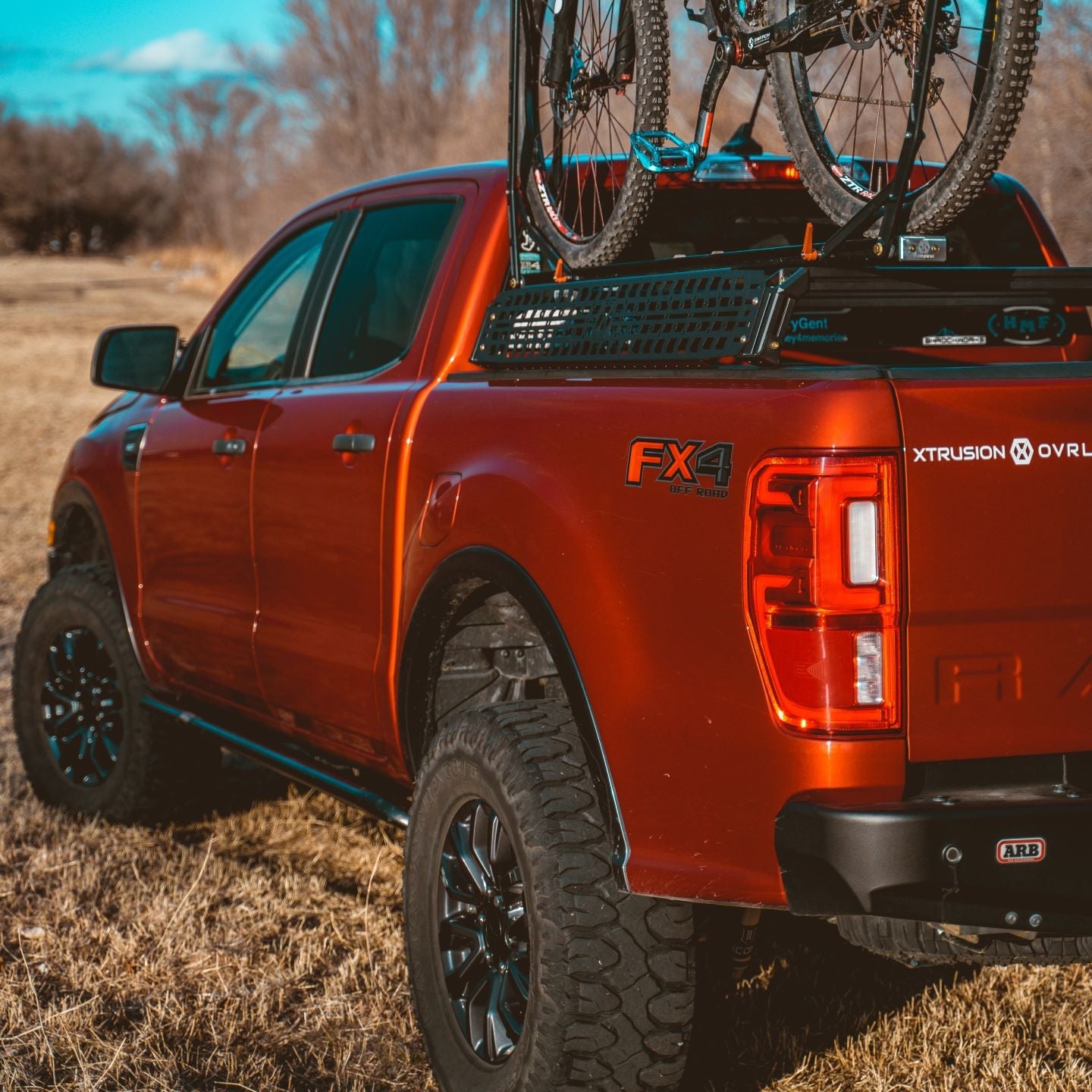 XBRS - CrossBar Kit for Ford Ranger - Spirit of 1876 - Xtrusion Overland