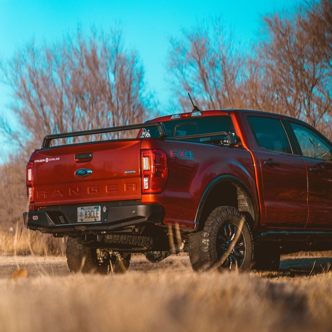 XBRS - CrossBar Kit for Ford Ranger - Spirit of 1876 - Xtrusion Overland