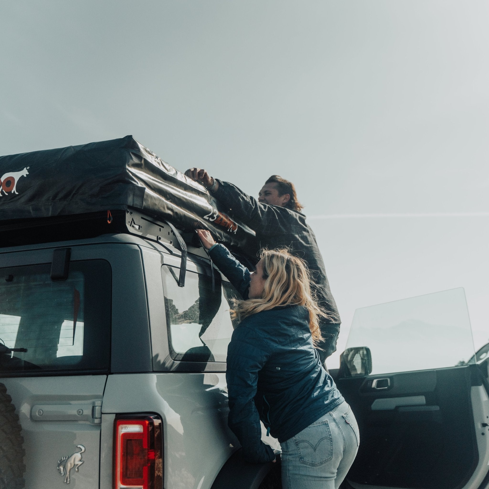 Modular Roof Rack Grab Handle - Spirit of 1876 - TrailRax
