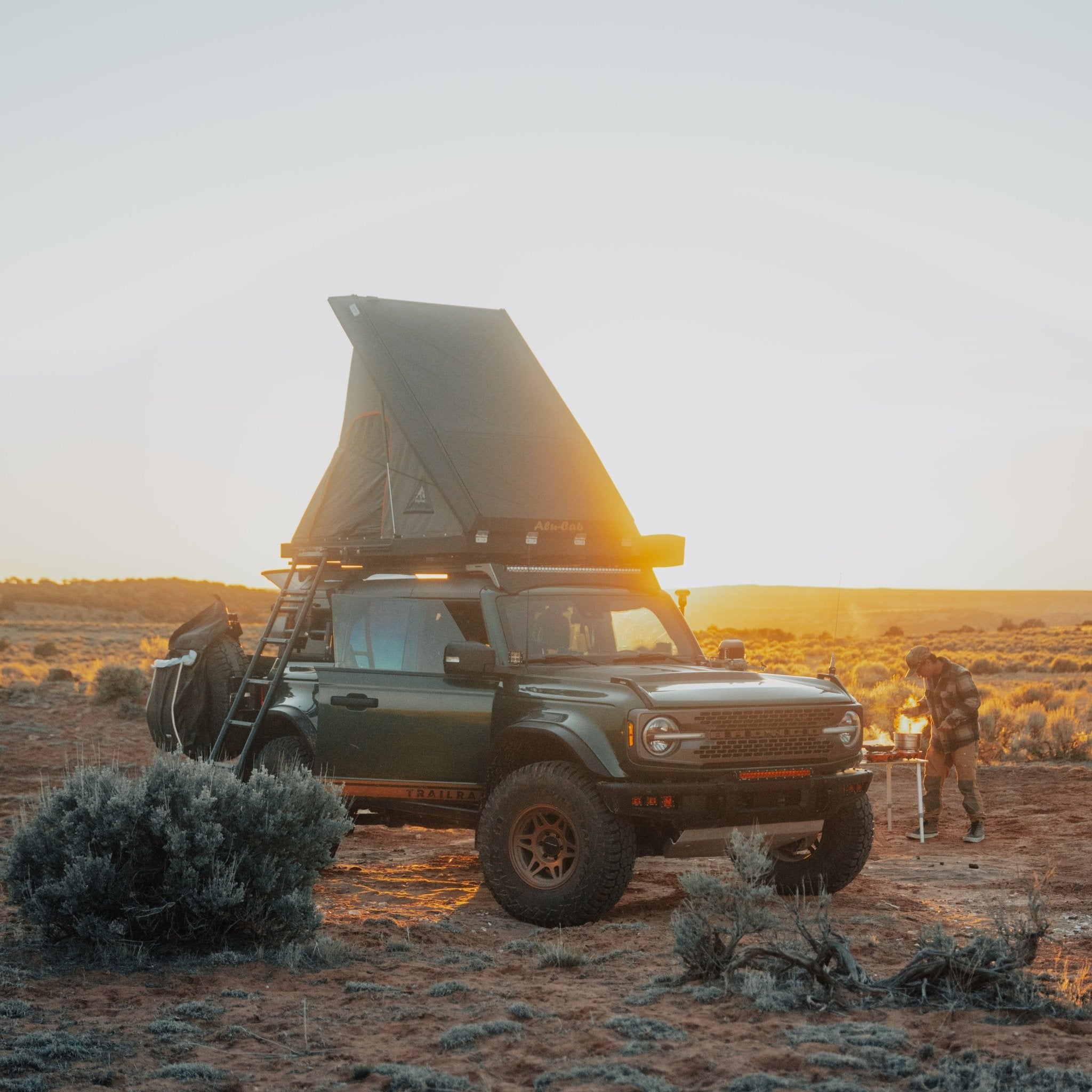 HD Tent Mount With 1.5" Rise - Spirit of 1876 - TrailRax