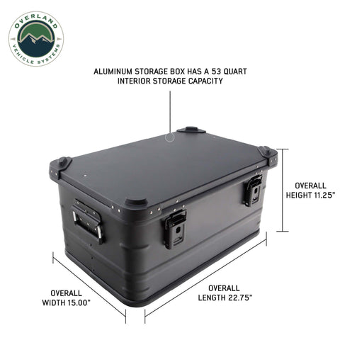 OVS Aluminum Box Storage 53QT