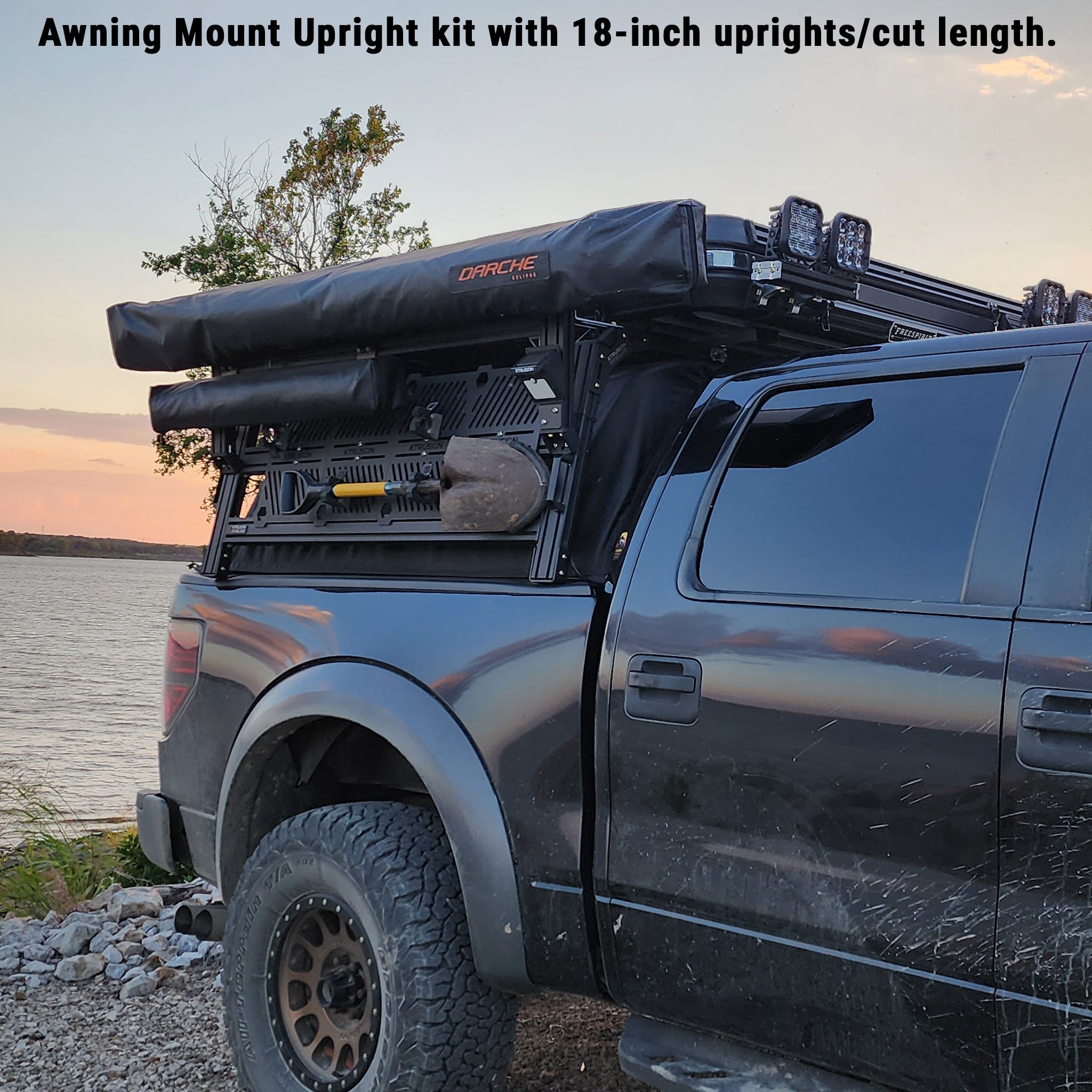 XTR Awning Upright Kit V2 - Spirit of 1876 - Xtrusion Overland