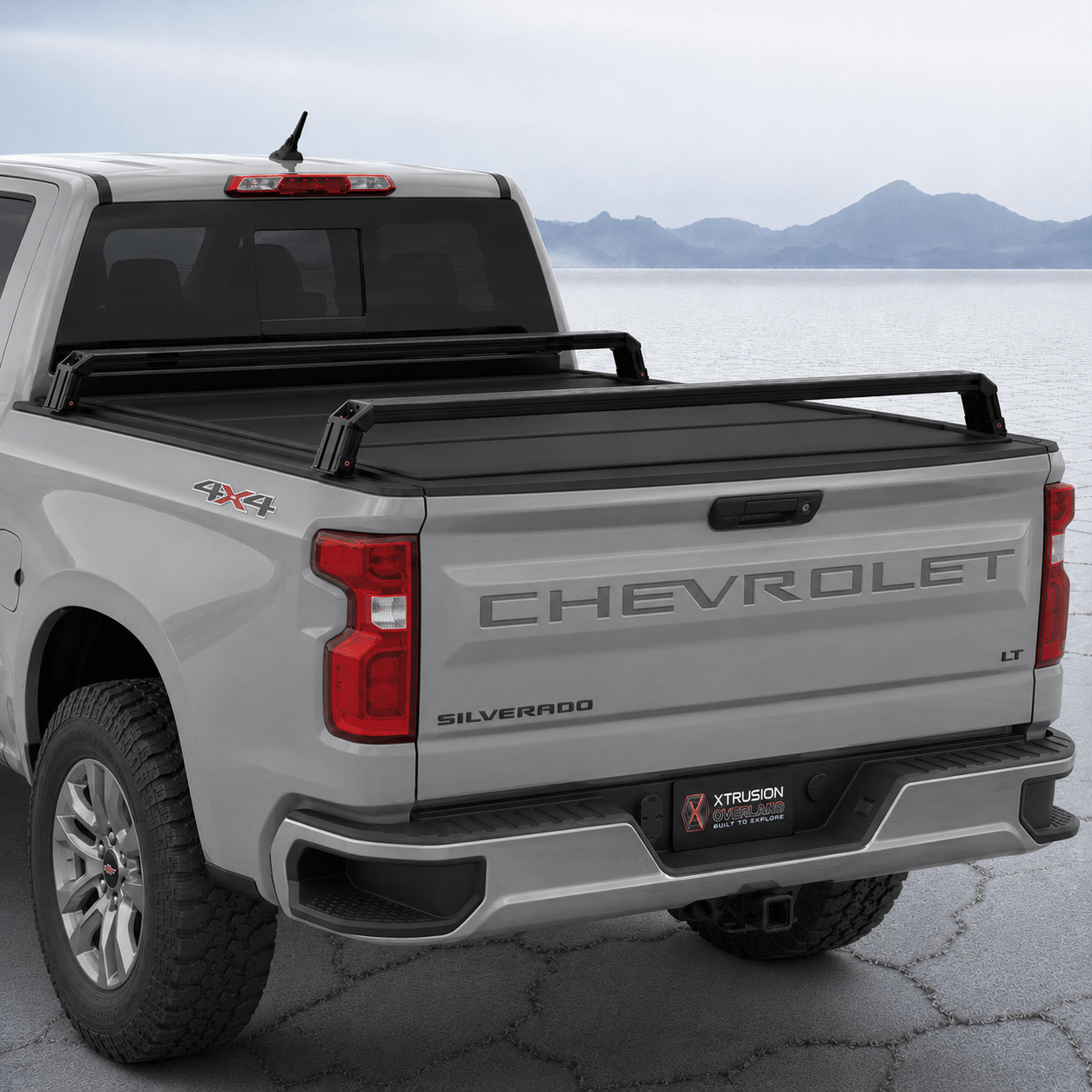 XBRS - CrossBar Kit for Chevrolet Silverado & GMC Sierra 1500 - Spirit of 1876 - Xtrusion Overland