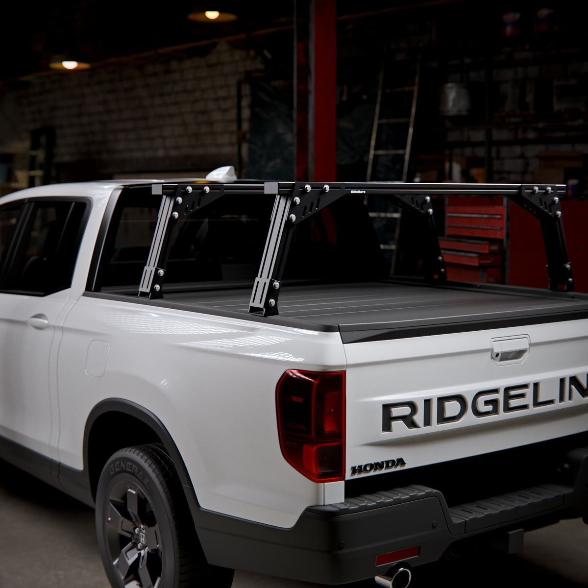 Ridgeline - Bed Rack for Covers with T-slots - Spirit of 1876 - BillieBars