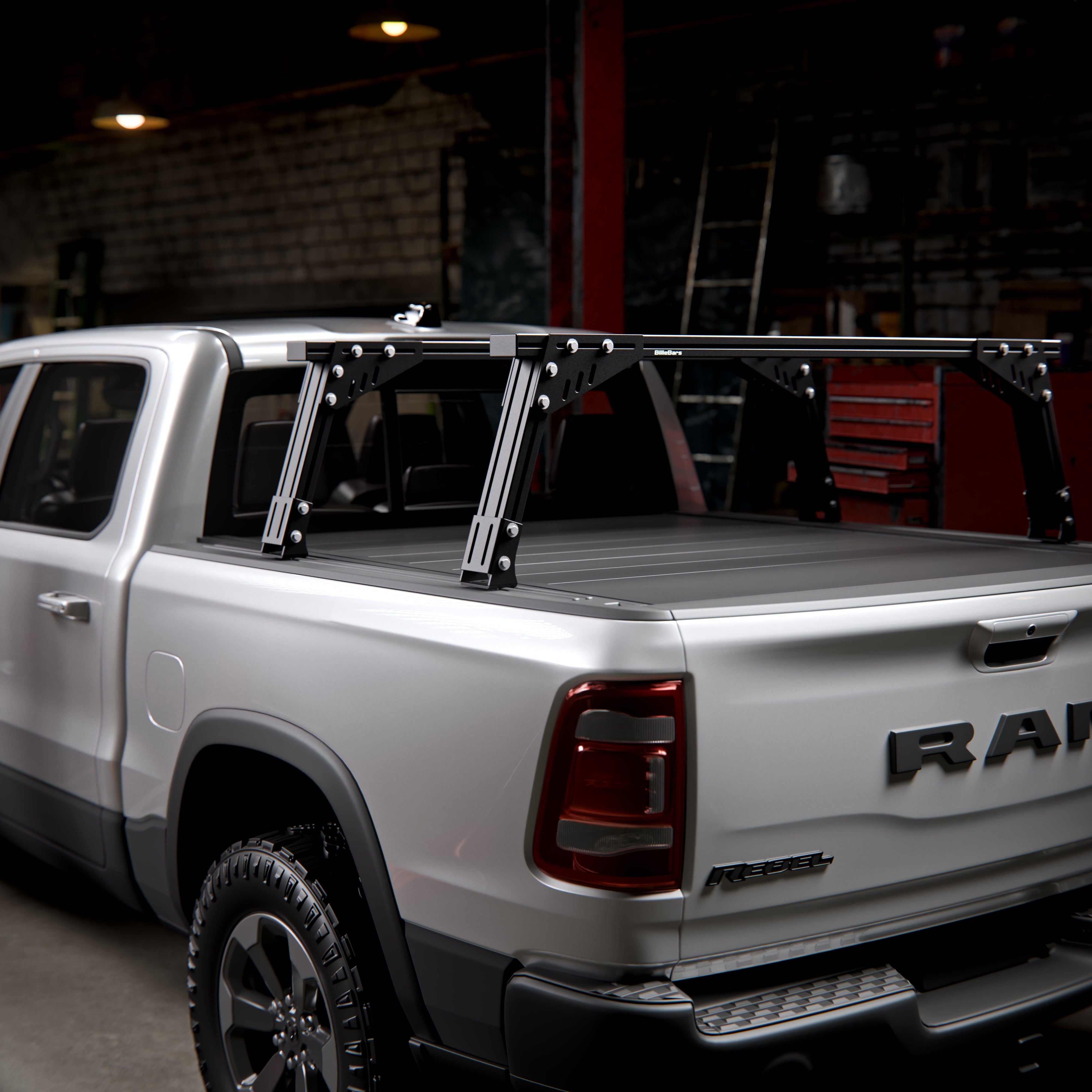 RAM 1500, 2500, 3500 - Bed Rack For Covers with T-slots