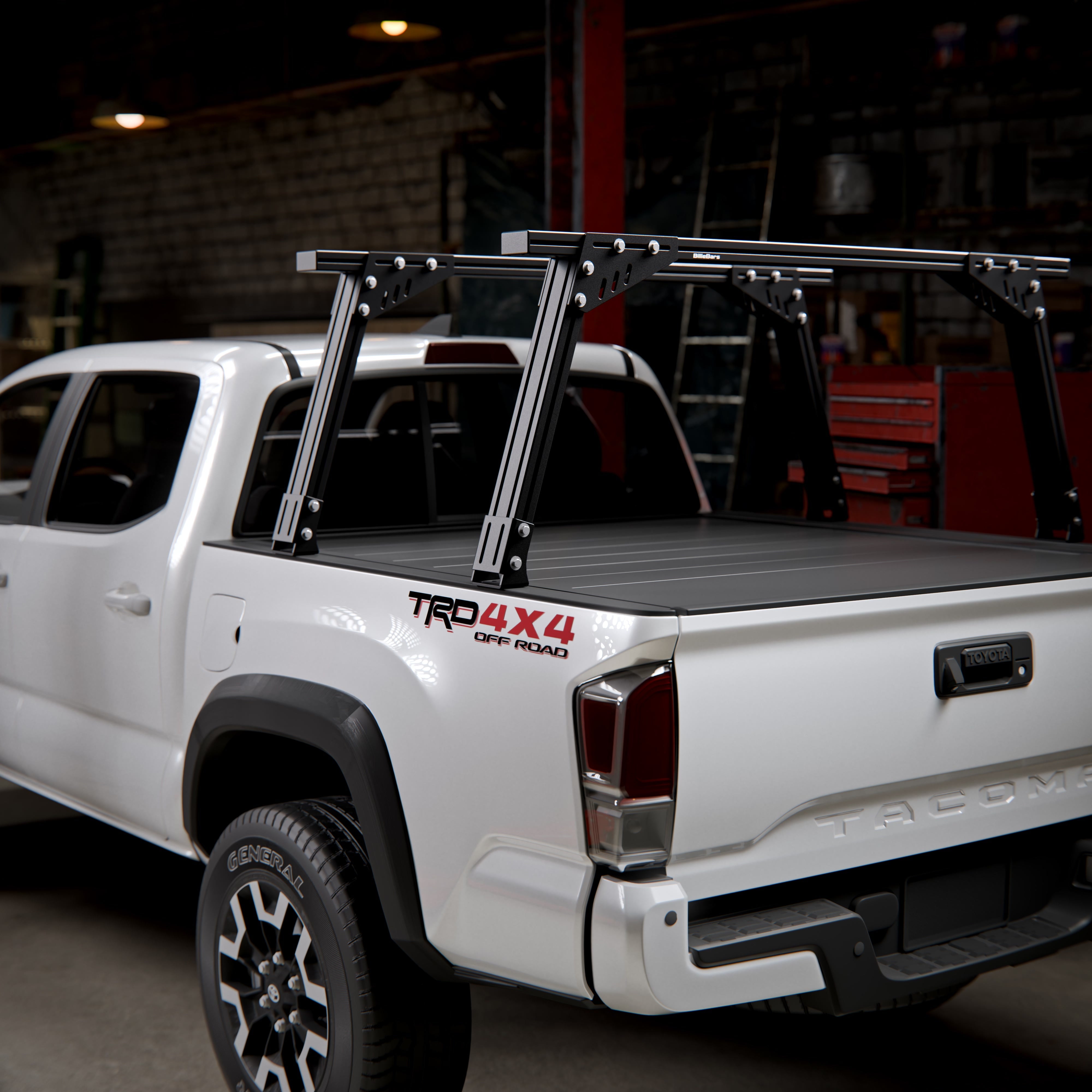 Tacoma - Bed Rack for Covers with T-slots