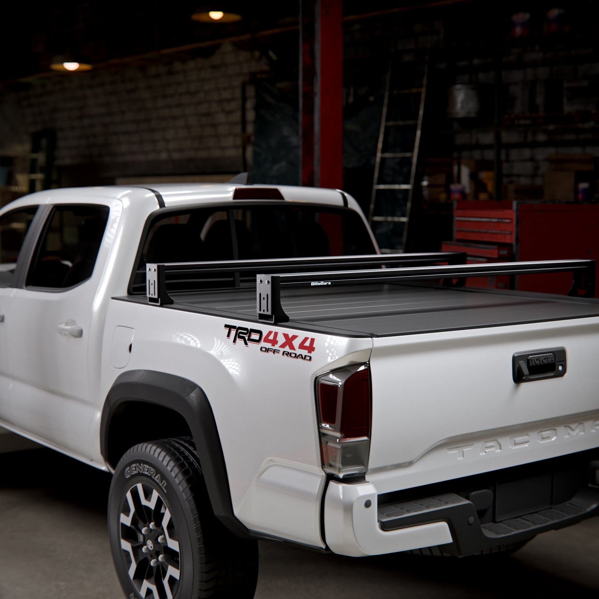 Tacoma - Bed Rack for Covers with T-slots - Spirit of 1876 - BillieBars