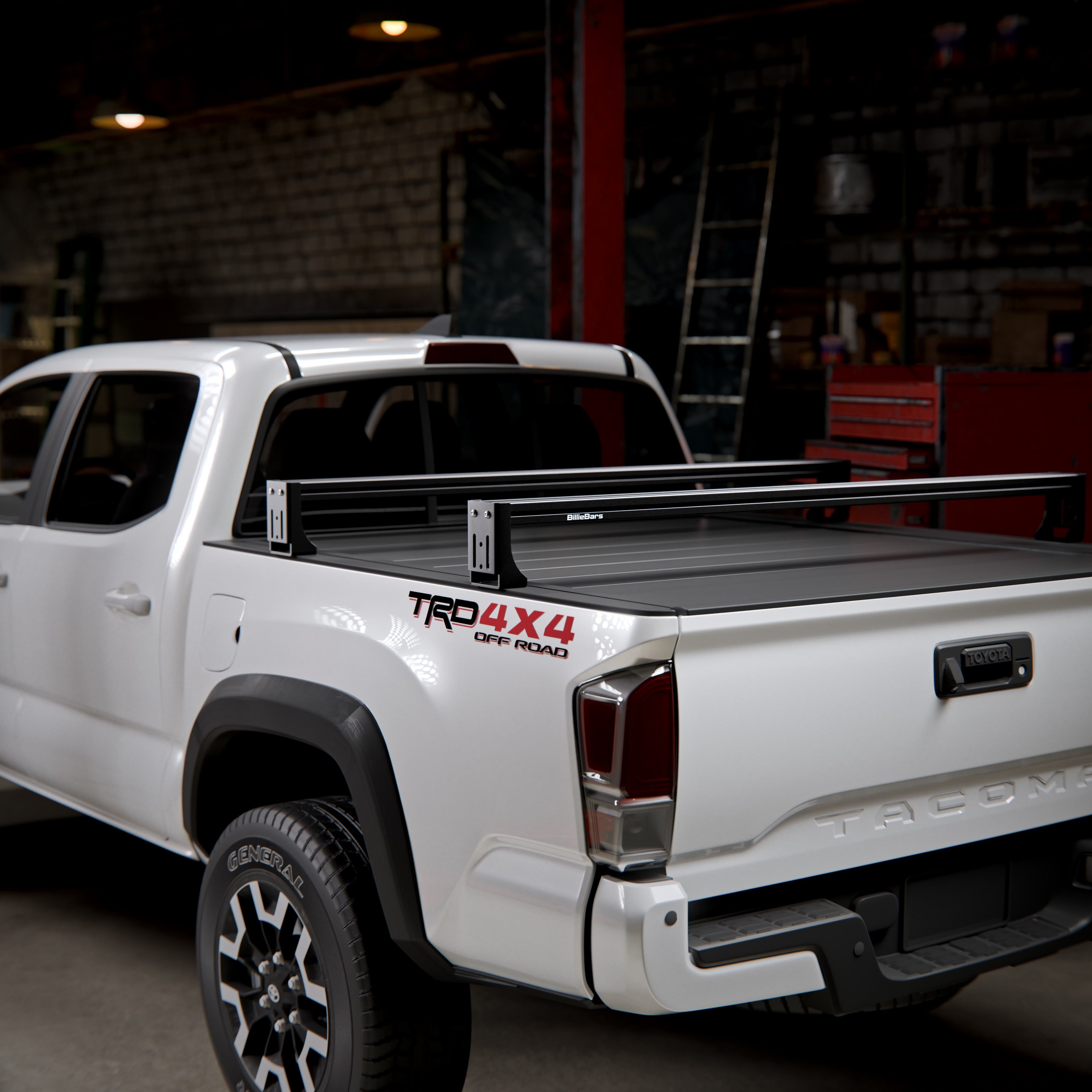 Tacoma - Bed Rack for Covers with T-slots