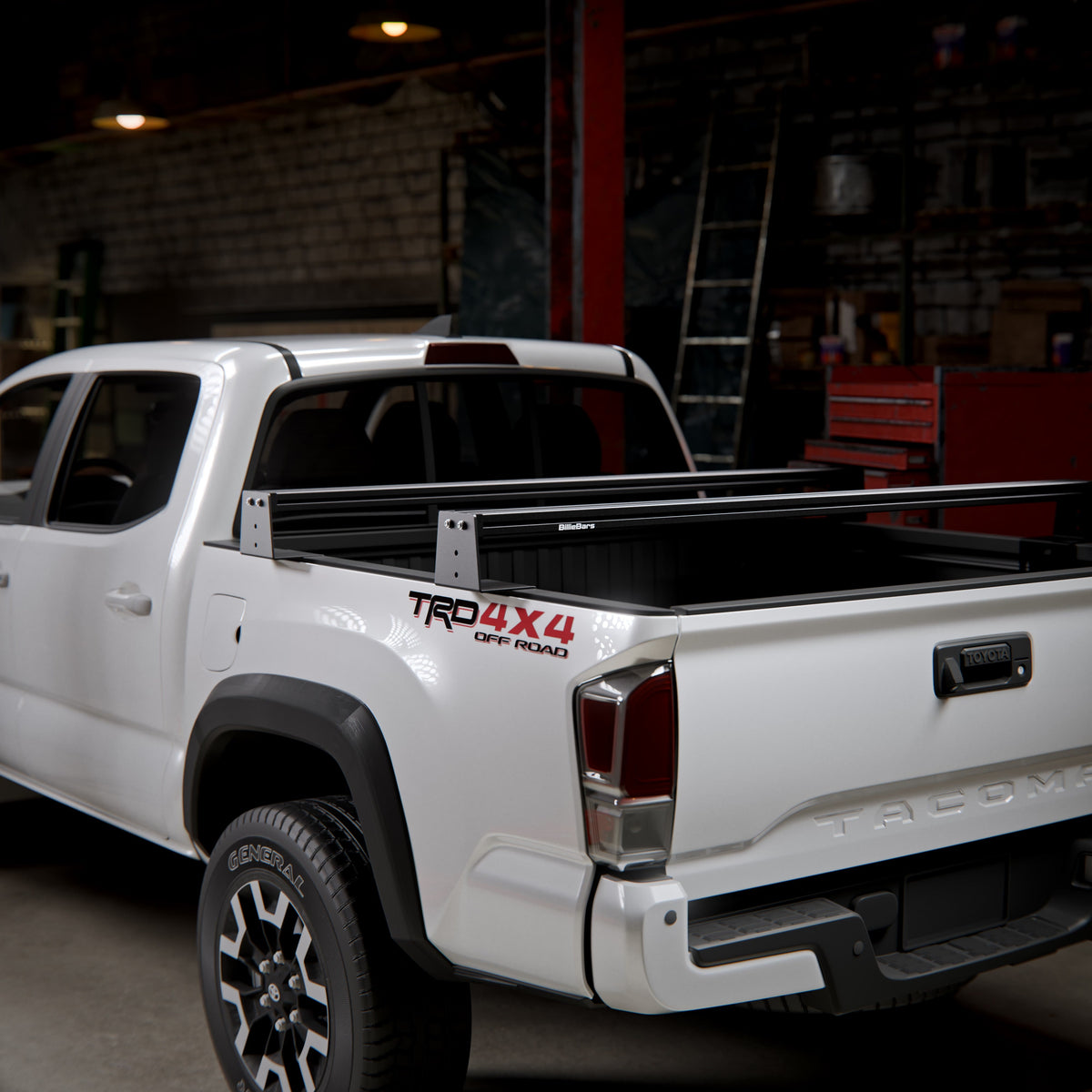 Toyota Tacoma (2005-Present), Low Profile Bed Rack - Spirit of 1876 - BillieBars
