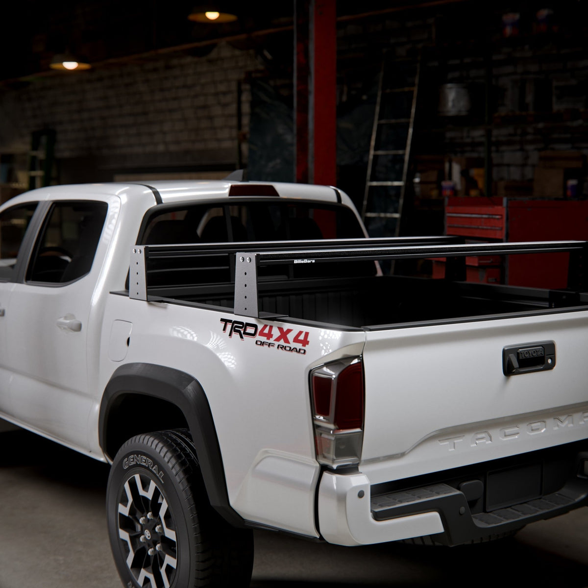 Toyota Tacoma (2005-Present), Low Profile Bed Rack - Spirit of 1876 - BillieBars