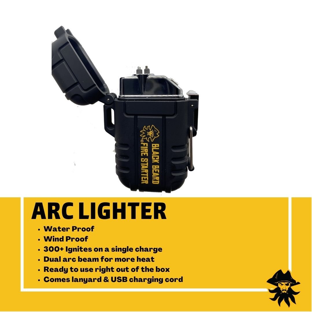 Black Beard Arc Lighter - Spirit of 1876