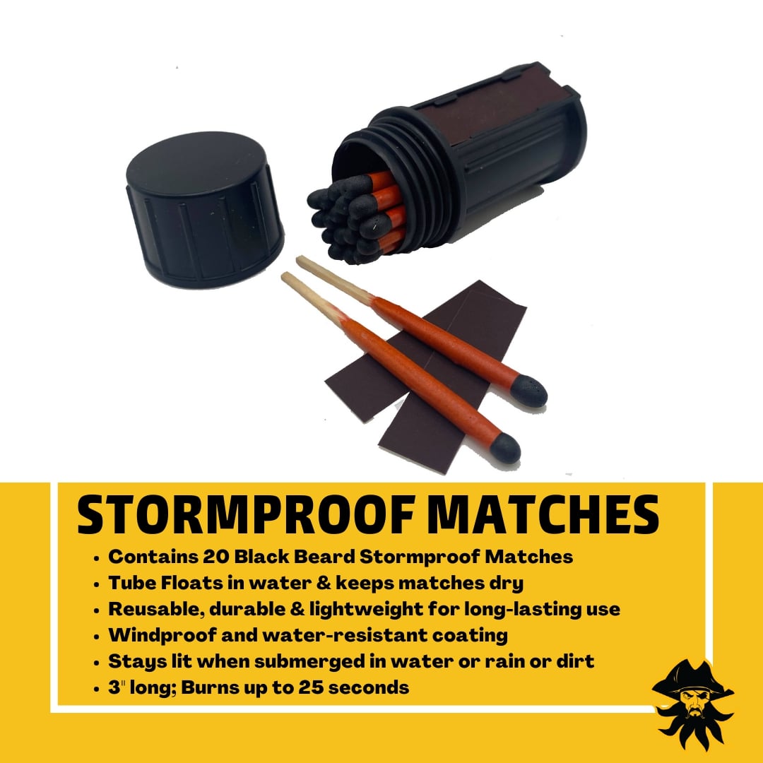 Stormproof Fire Matches - Spirit of 1876