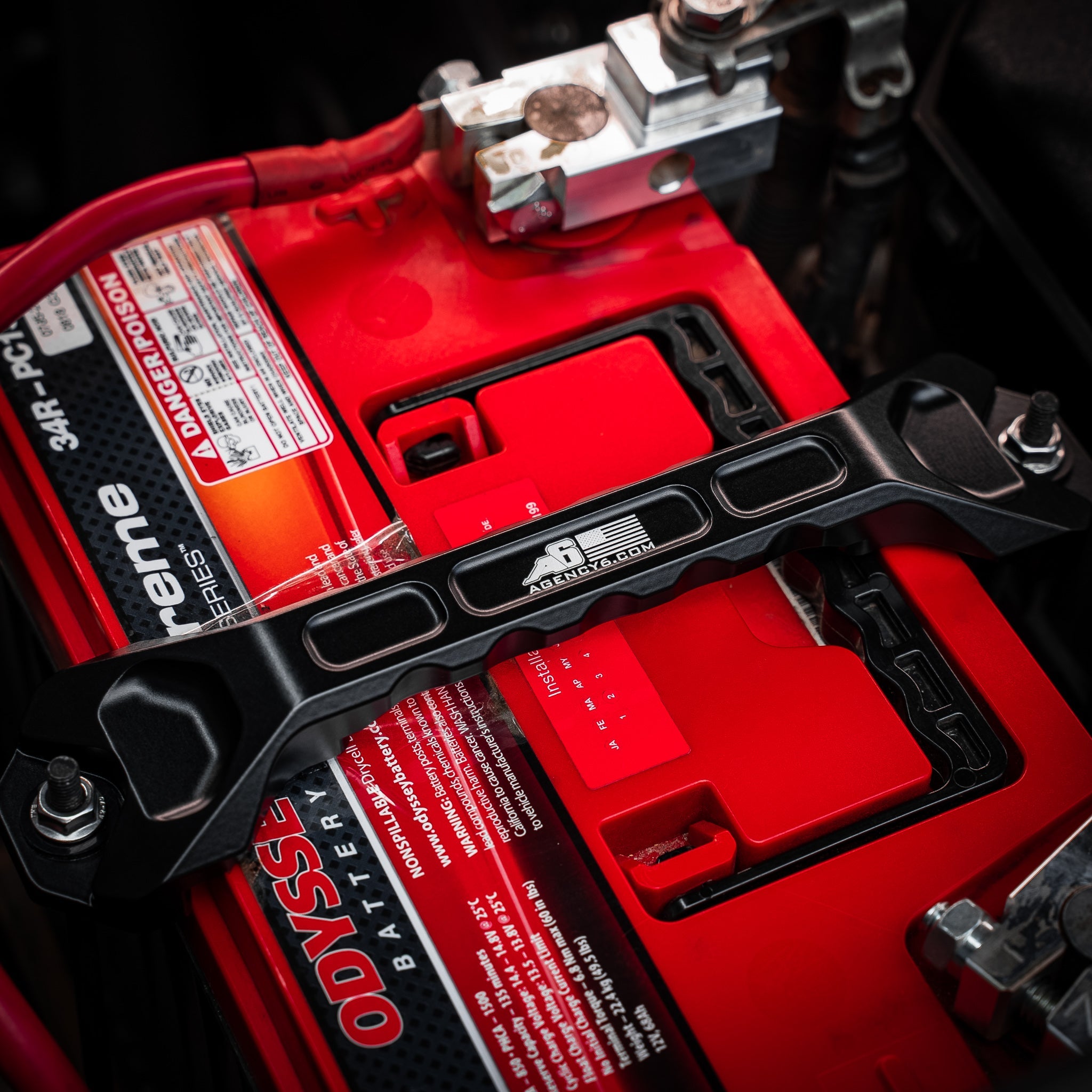 Toyota / Lexus Billet Battery Hold Down Bar - Spirit of 1876 - Agency6.com