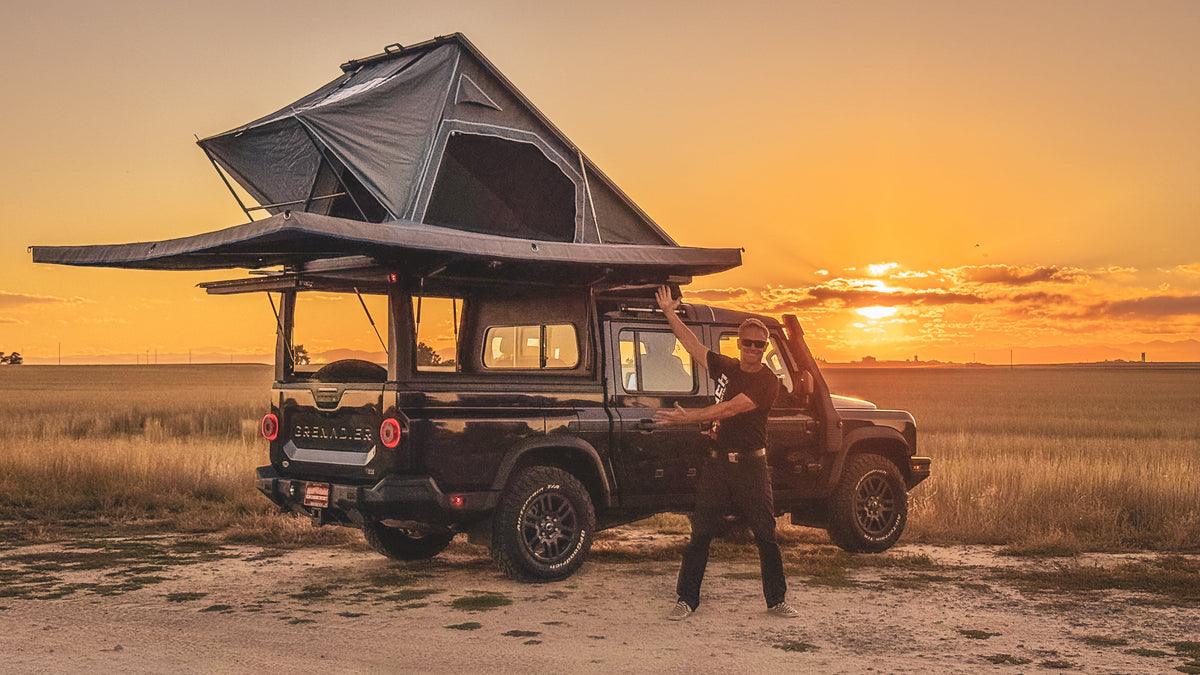 Dirtbox Canopy Camper – Modular Truck Camper Shell / Topper for Mid-Size & Full-Size Trucks (Tacoma, Rivian, Tundra, F-150, Quatermaster, Gladiator, Ram, Silverado)