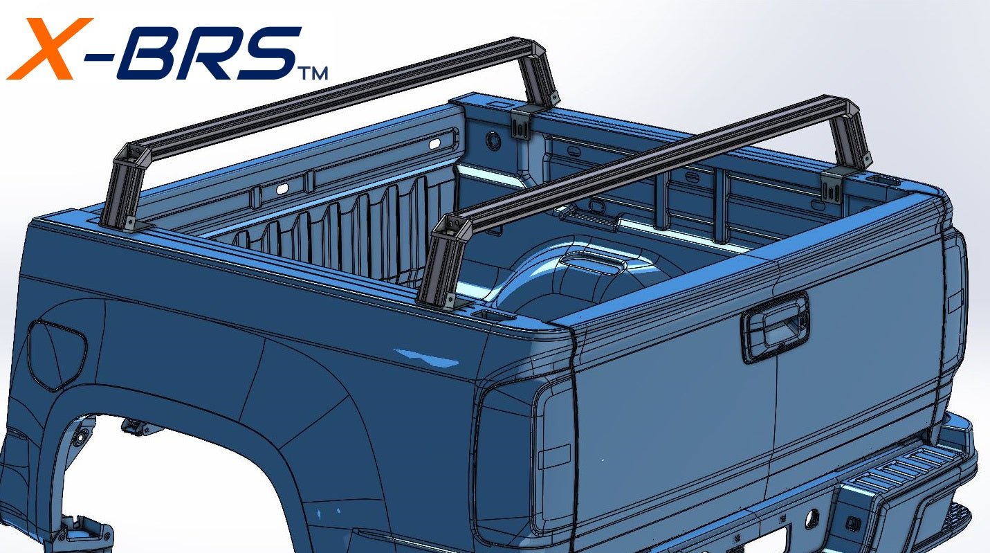 XBRS - CrossBar Kit for Chevrolet Colorado / GMC Canyon - Spirit of 1876 - Xtrusion Overland