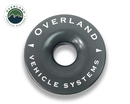 OVS Combo Pack Soft Shackle 7/16" 41,000 lb. and Recovery Ring 4.0" 41,000 lb. Gray