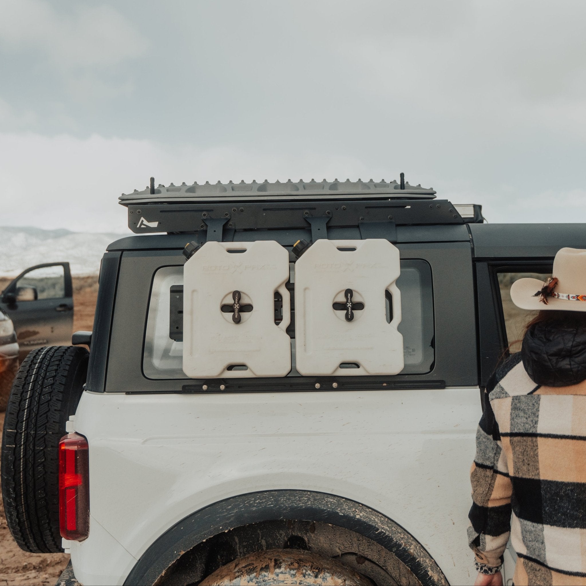 Modular Half Rack For The Ford Bronco (2021-Current) - Spirit of 1876 - TrailRax