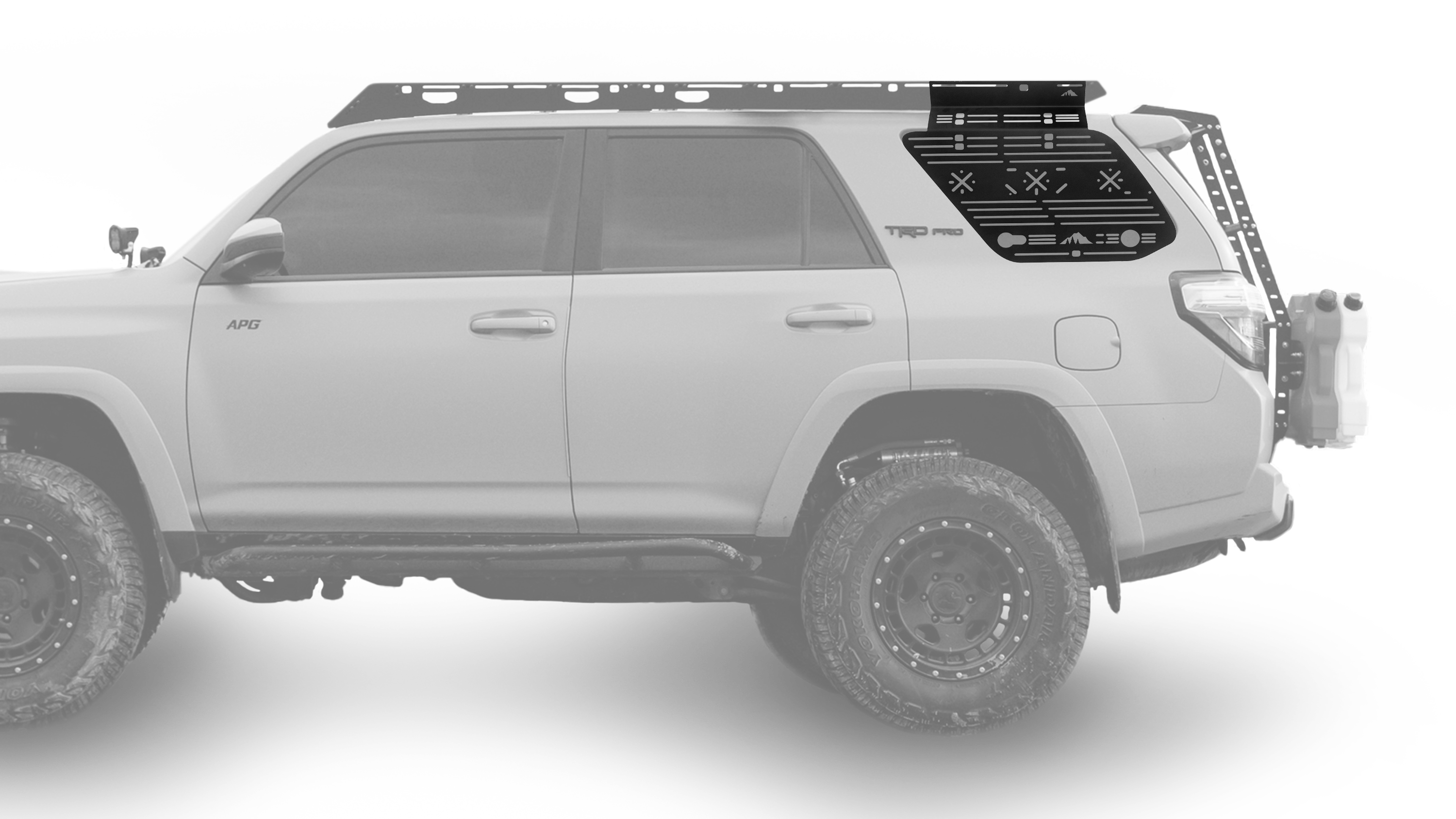 5th Gen 4Runner Window Panel - Sherpa Equipment Company