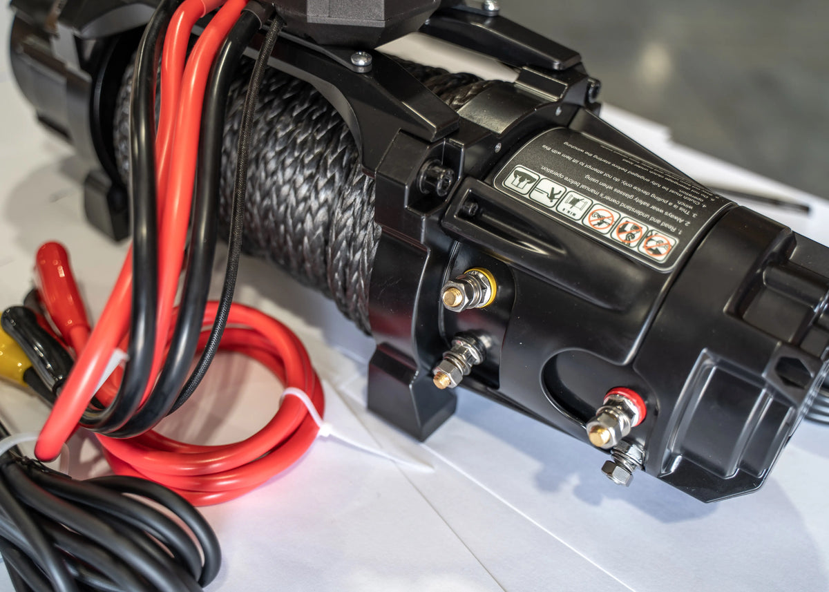 Backwoods Offroad Winch - 12,000lb w/ Synthetic Line