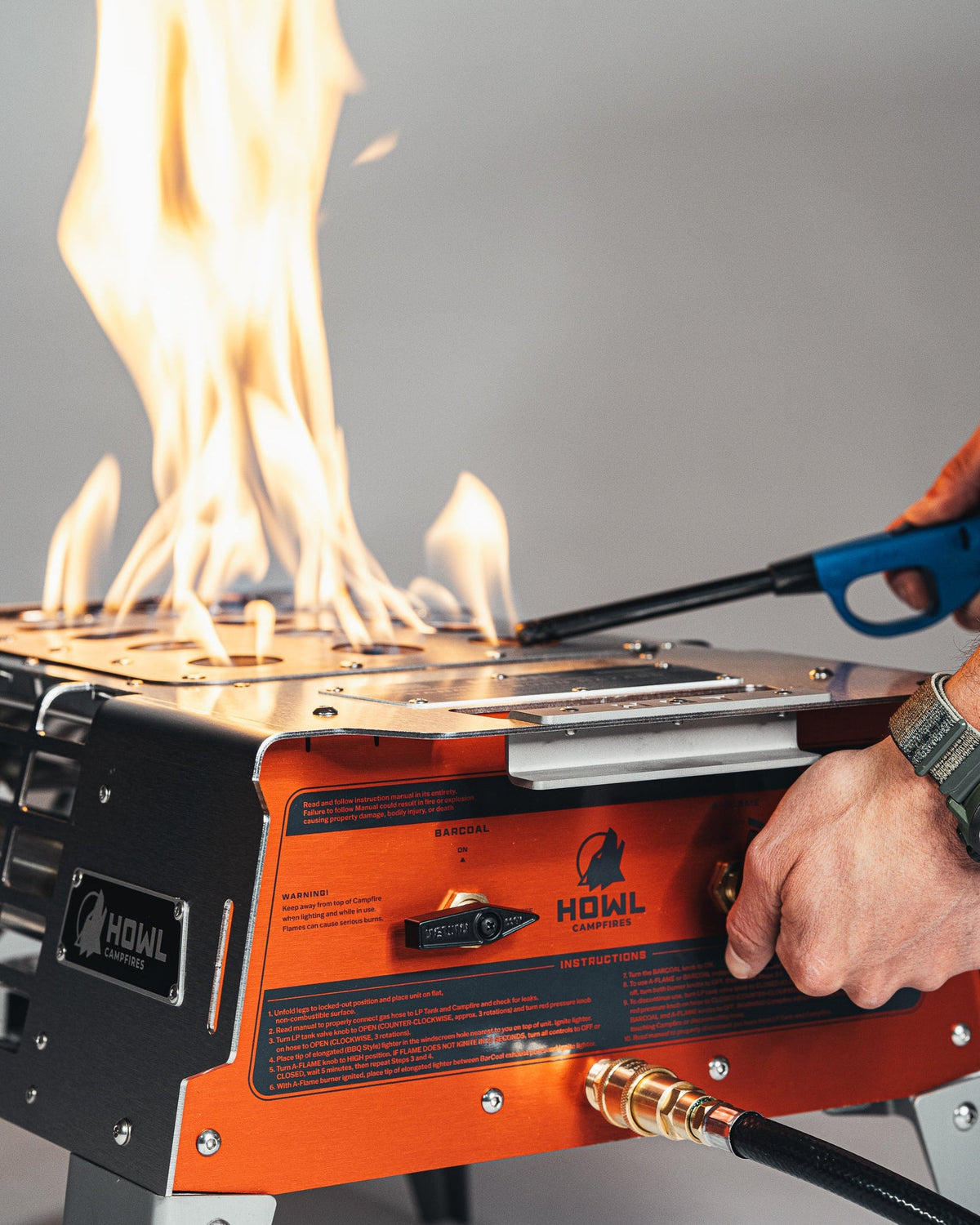 HOWL R4 MKii propane campfire