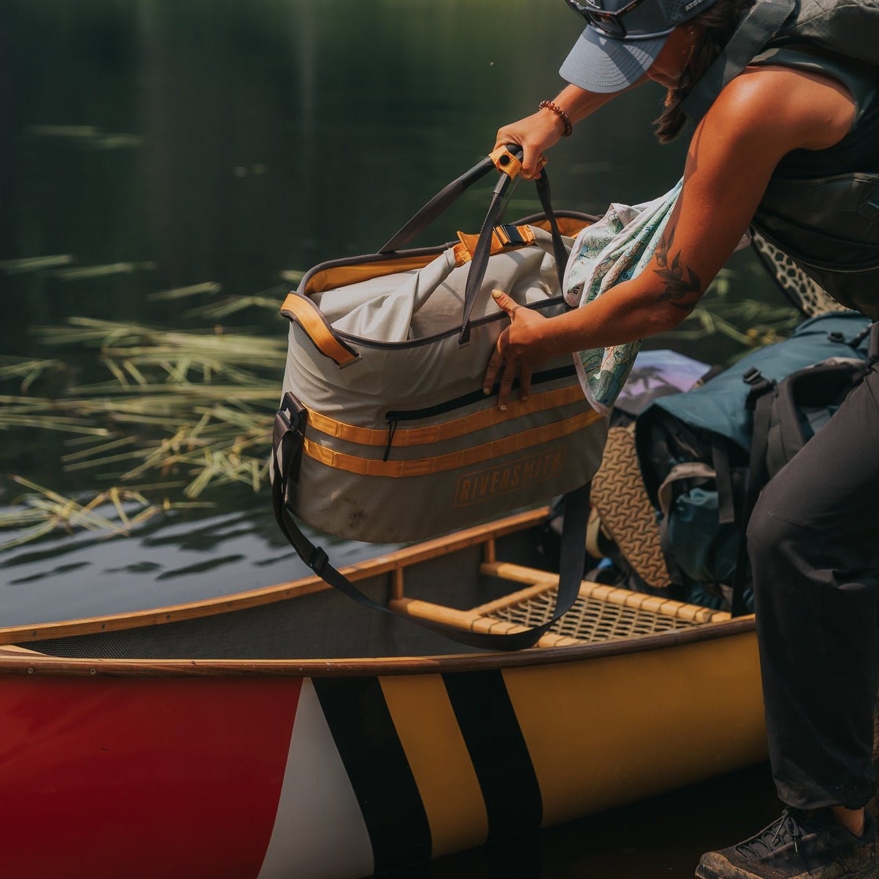 The Hauler: Waterproof Tote Bag - Spirit of 1876 - Riversmith Inc