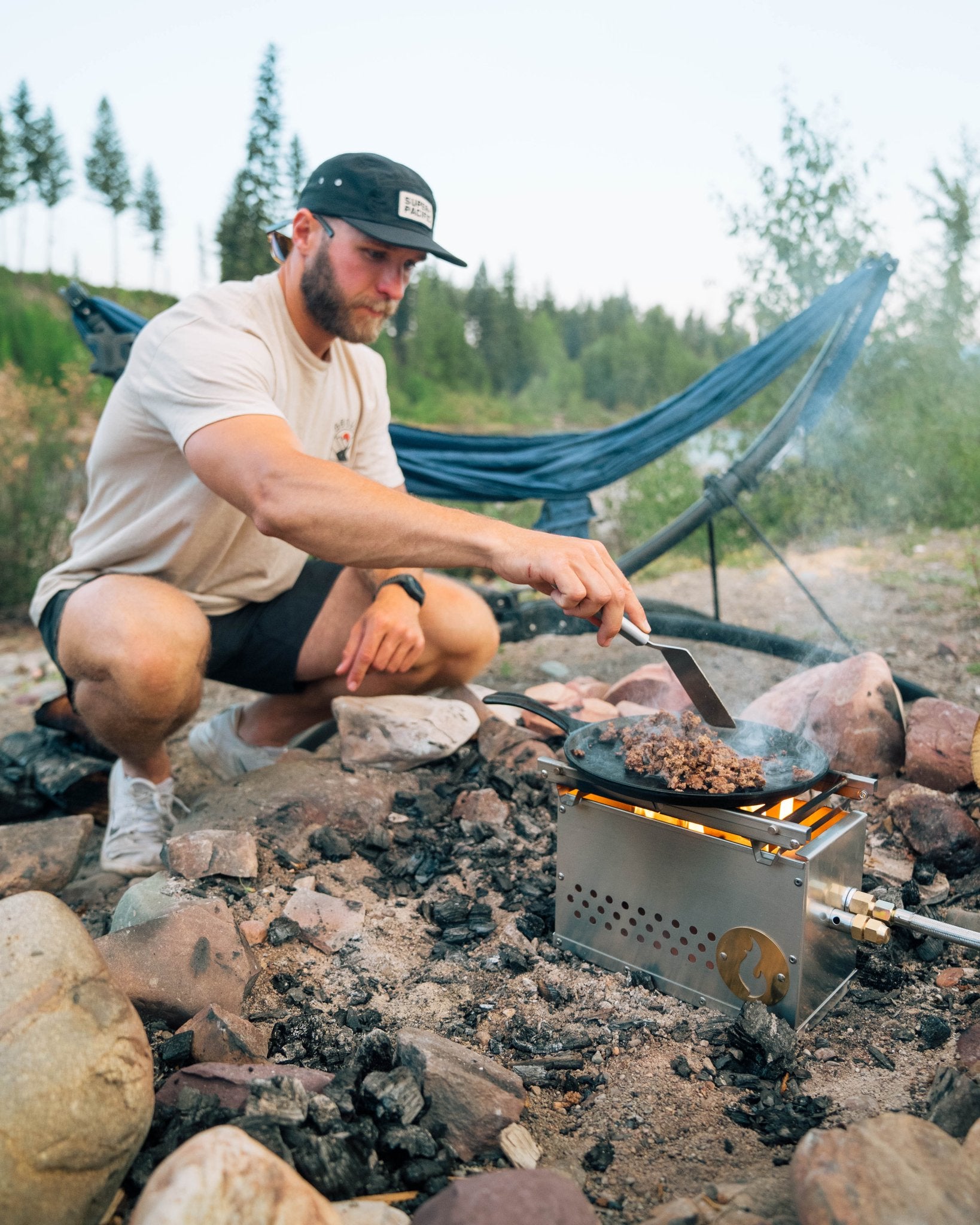 Hekla Combo: Stainless steel perfection to last a lifetime - Spirit of 1876 - LavaBox Portable Campfire