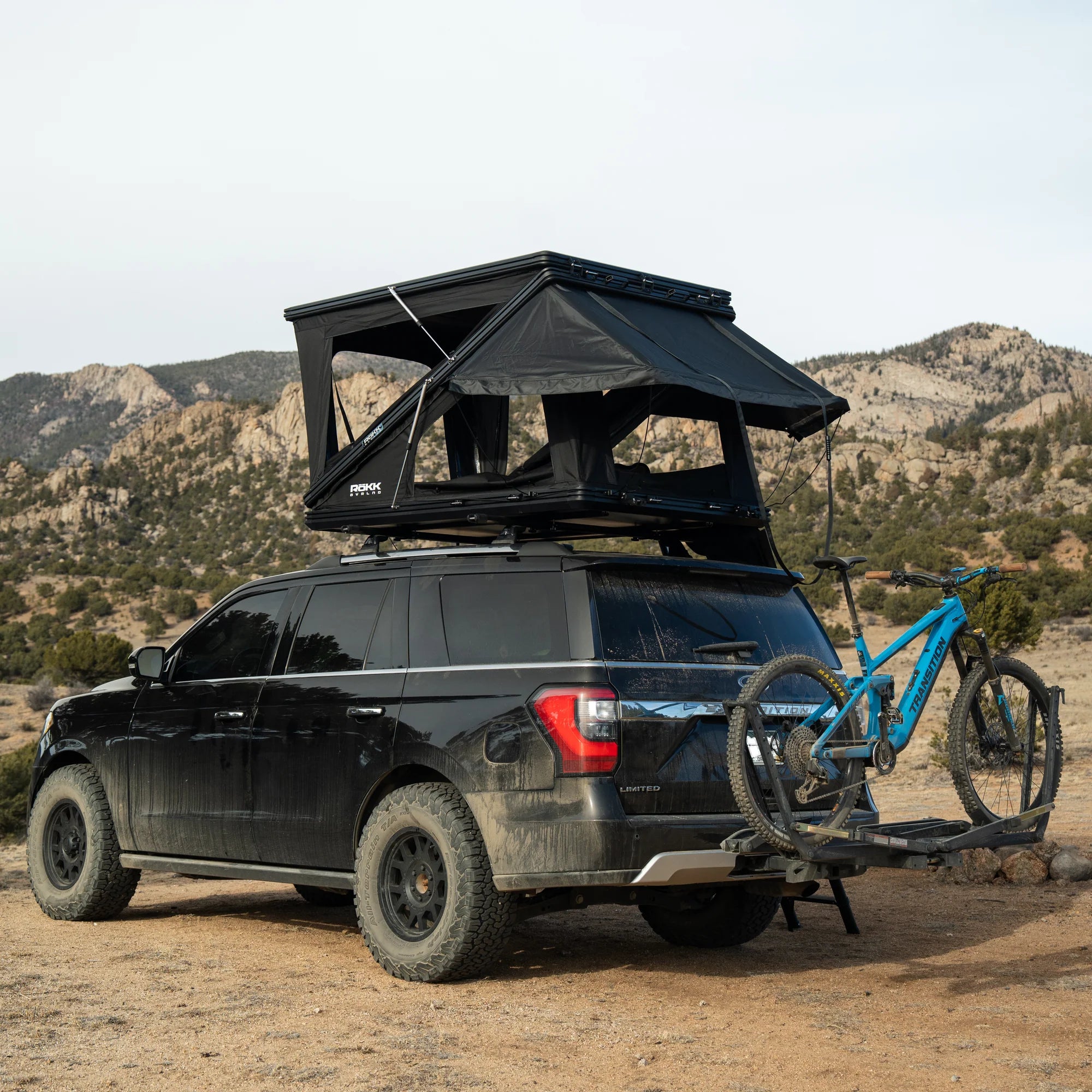 RÖKK Överland The ASCENDR 2 Person Rooftop Tent - Spirit of 1876Rokk Overland