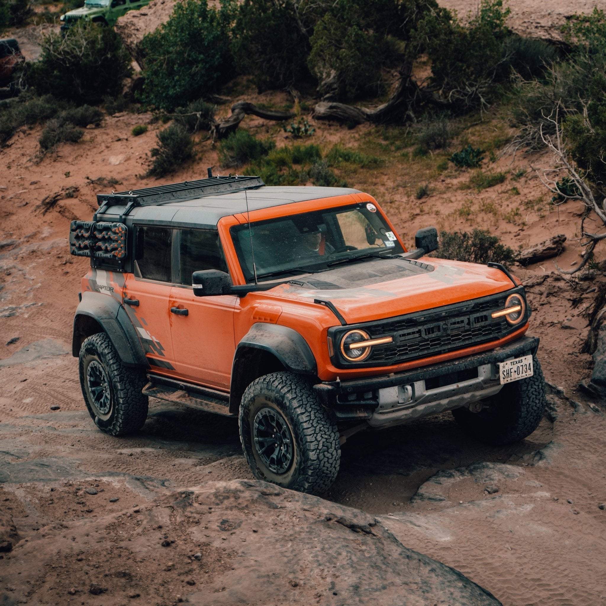 Modular Half Rack For The Ford Bronco (2021 - Current) - Spirit of 1876 - TrailRax