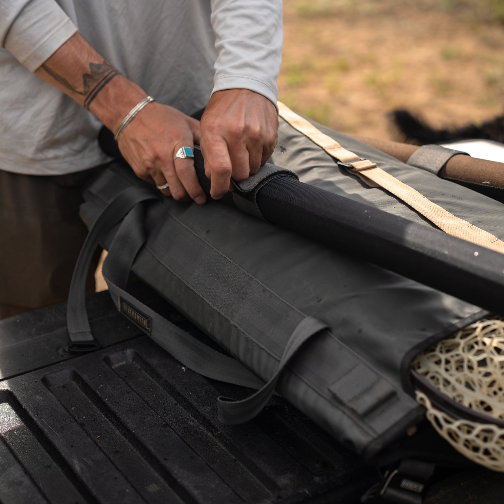 The Gear - Roll: Wader Bag - Spirit of 1876 - Riversmith Inc
