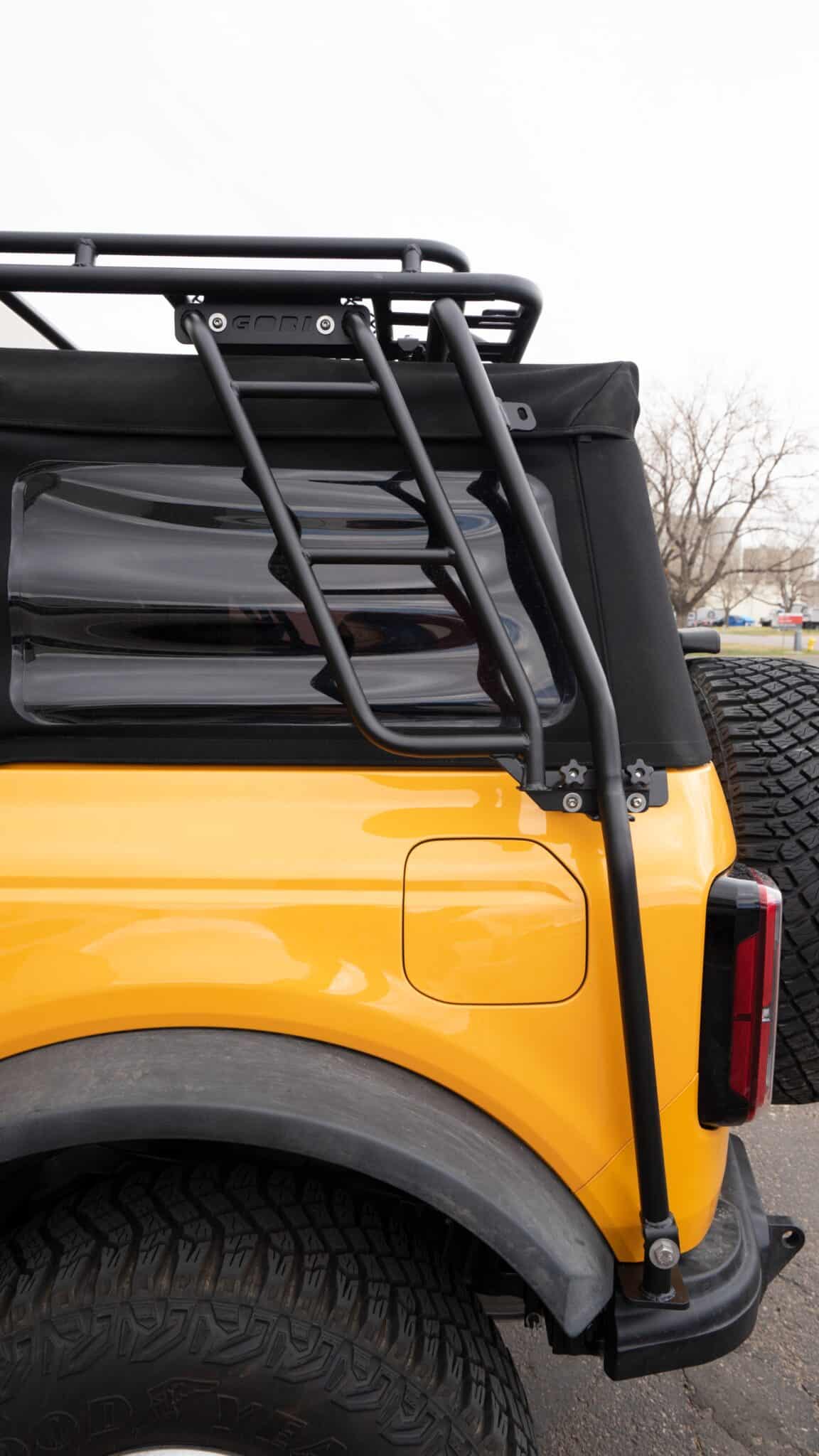 Gobi Ford Bronco 4dr Soft Top Stealth Roof Rack - Spirit of 1876Gobi