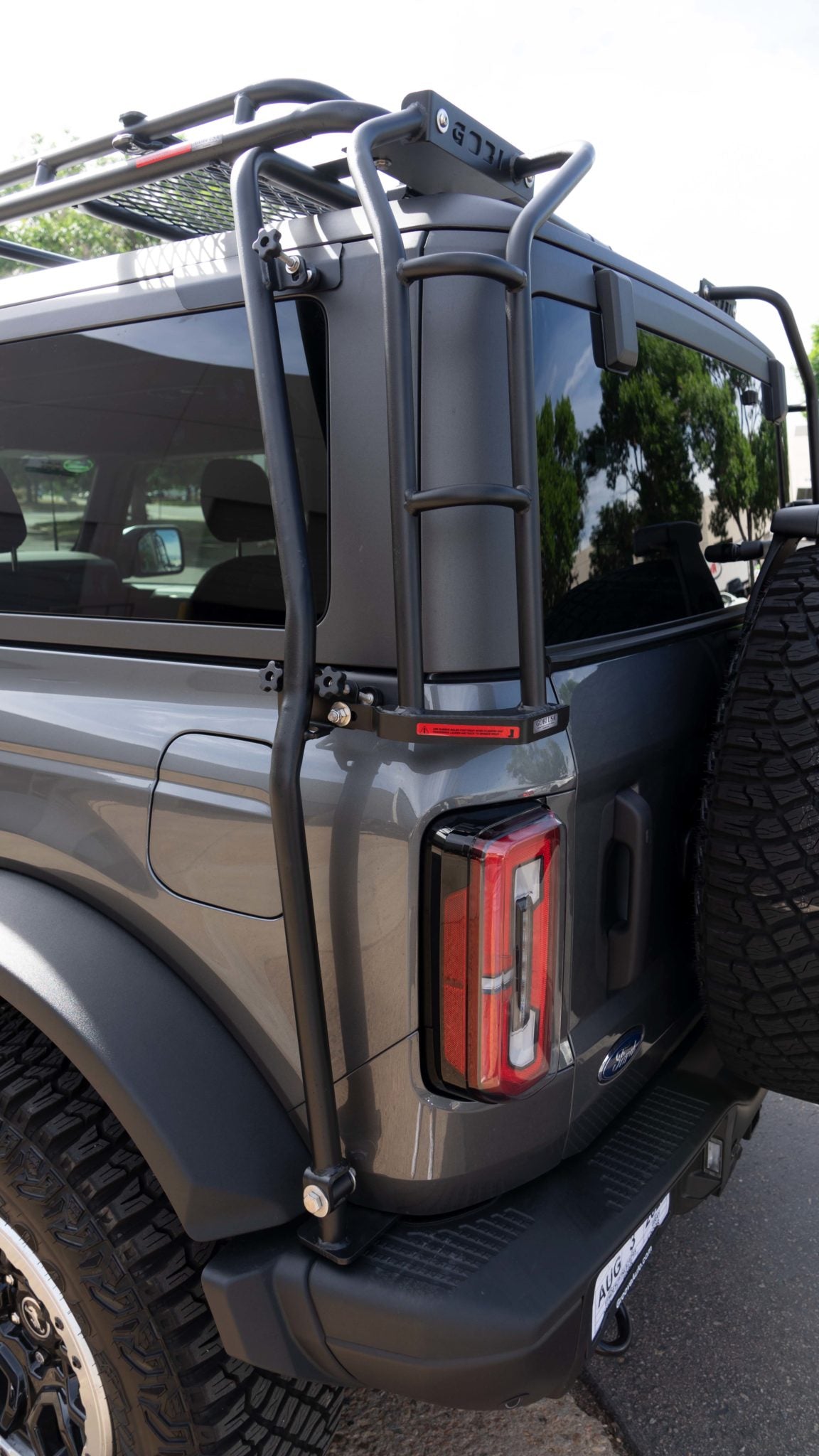Gobi Ford Bronco 2DR Low - Profile Stealth Roof Rack - Spirit of 1876Gobi